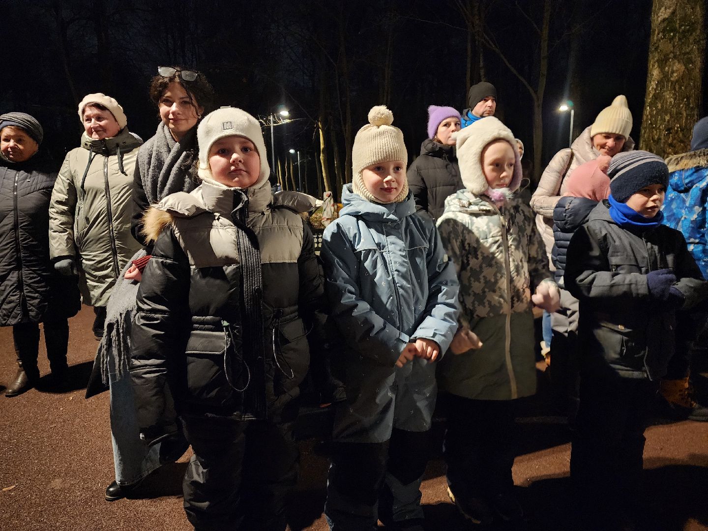 Подольск , лесопарк березки, открытие, новогодняя программа,