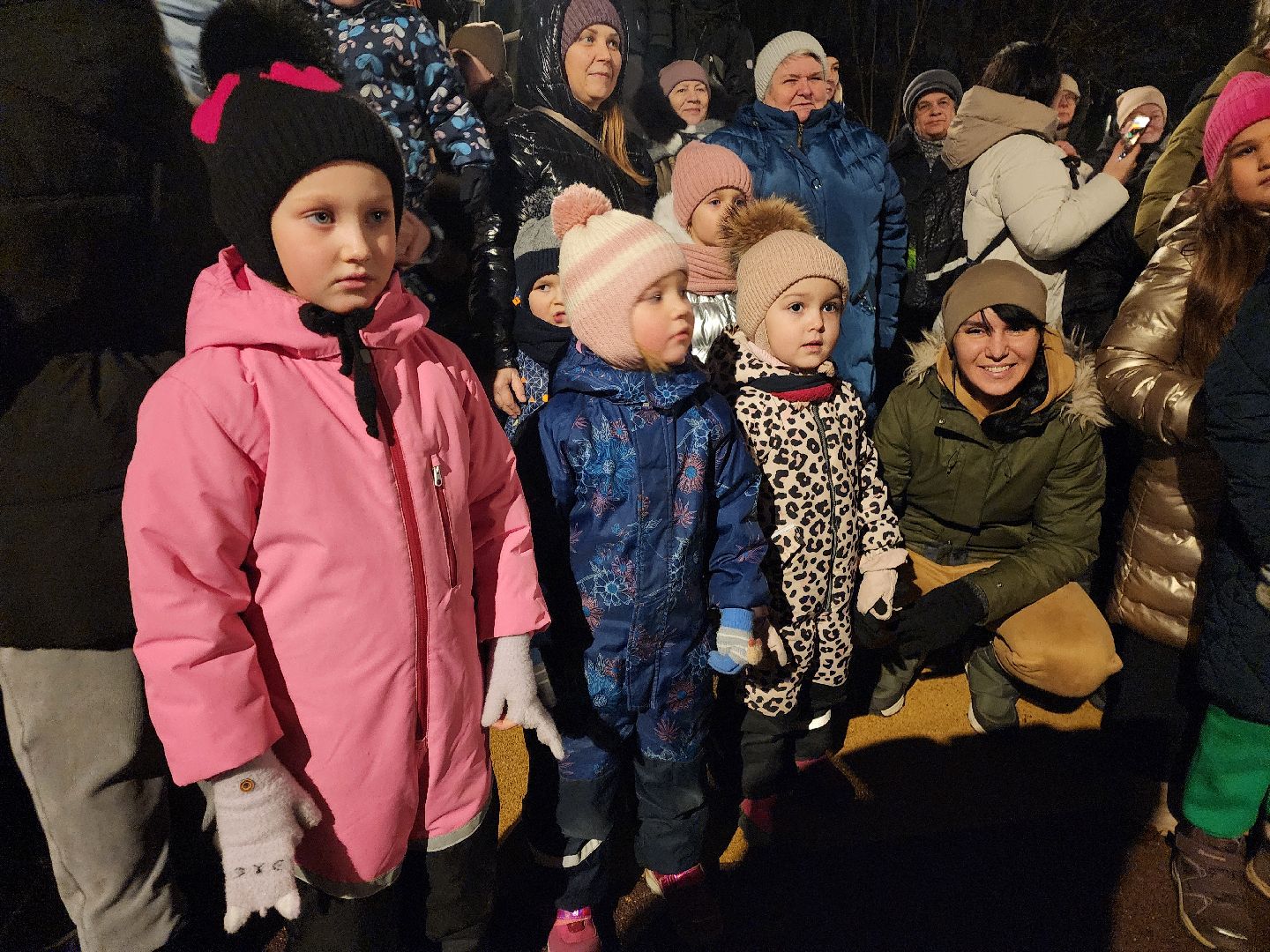 Подольск , лесопарк березки, открытие, новогодняя программа,