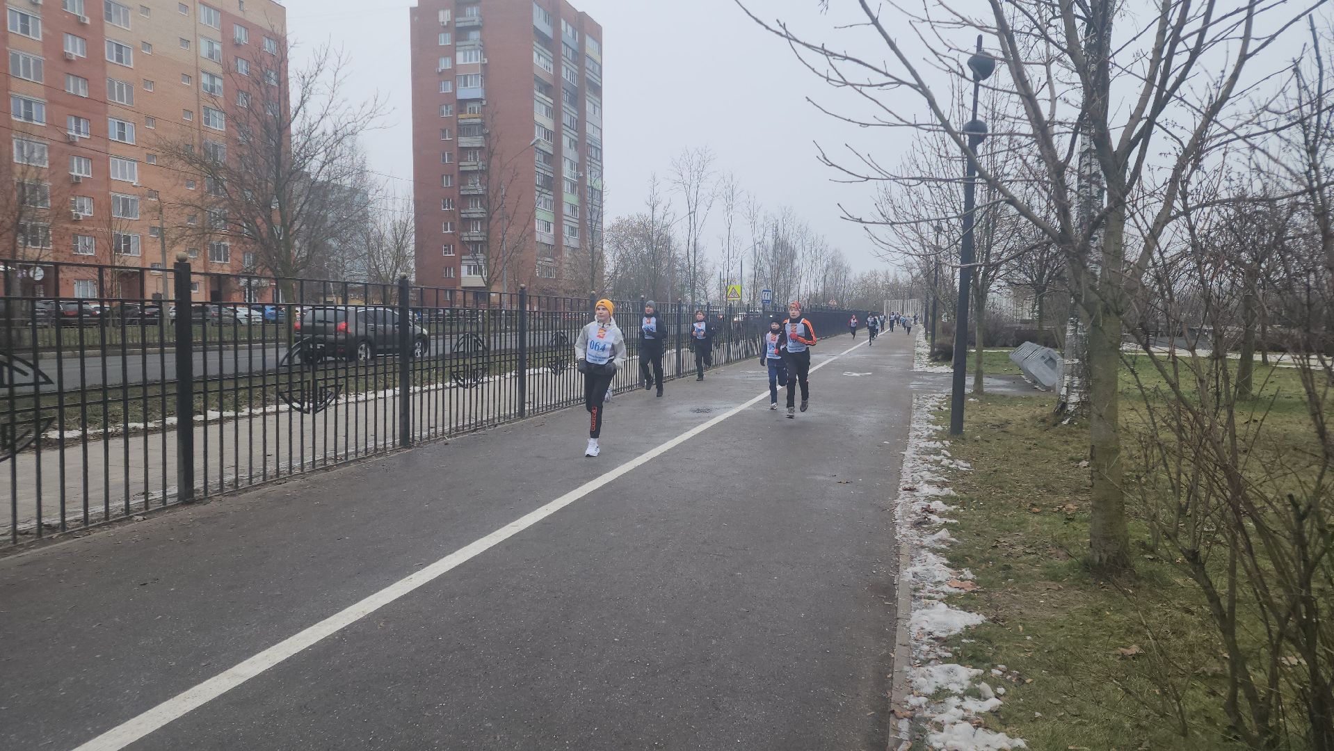 новогодний забег, орехово-зуево, парки подмосковья,