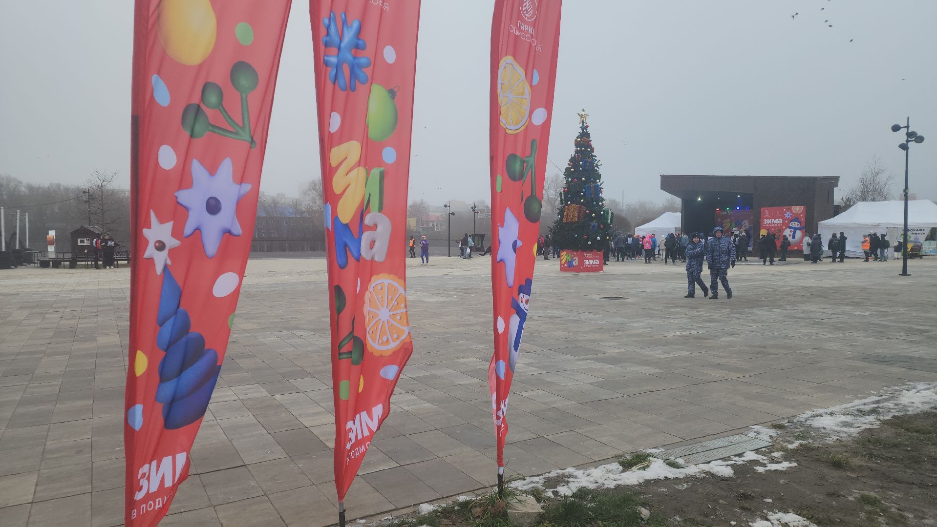 новогодний забег, орехово-зуево, парки подмосковья,