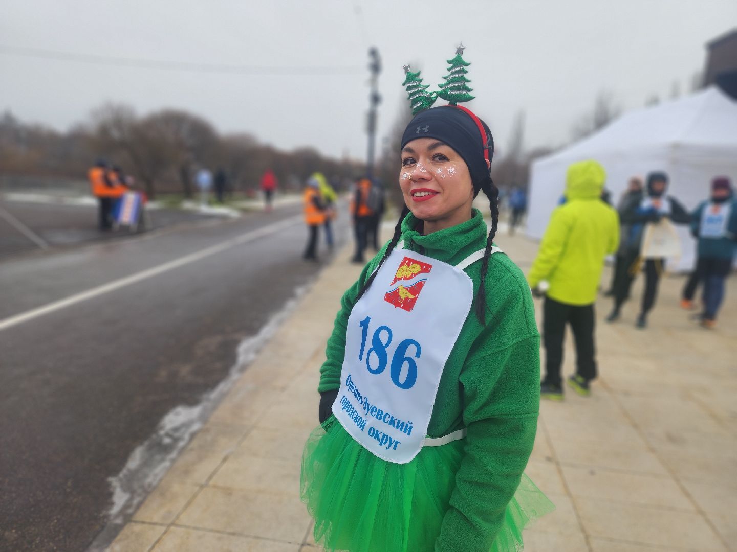 новогодний забег, орехово-зуево, парки подмосковья,