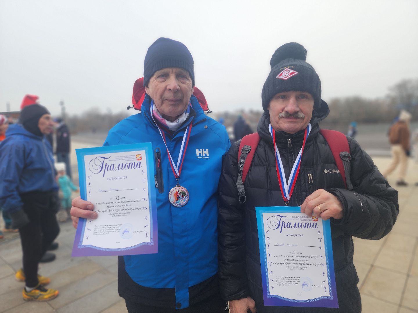 новогодний забег, орехово-зуево, парки подмосковья,