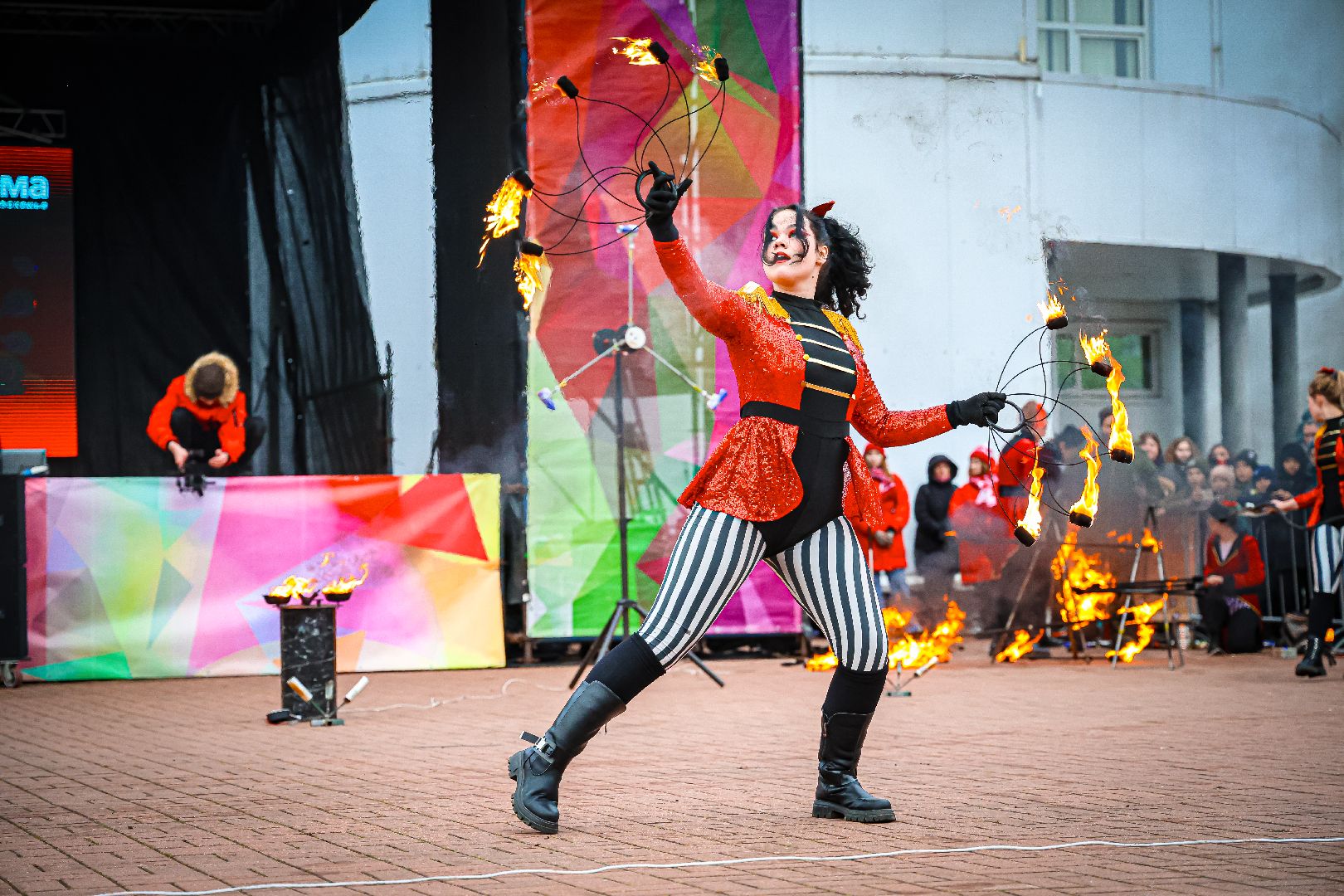 клин, общество, культура, карнавал с дедом морозом, подмосковье,