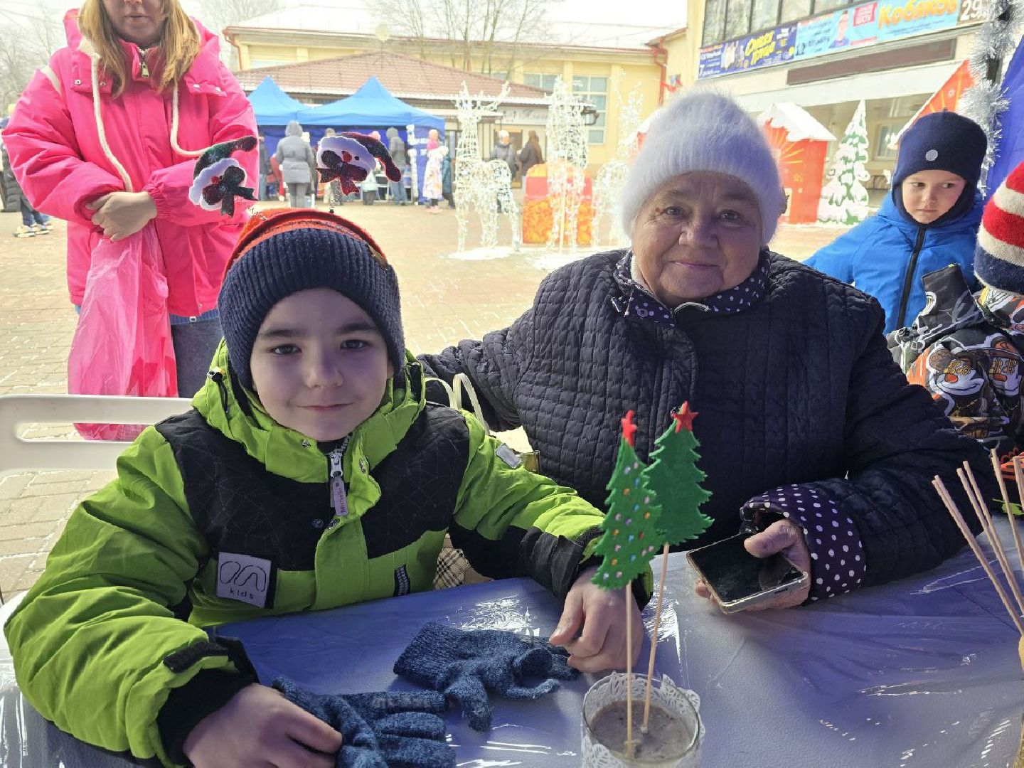 можайск, можайский муниципальный округ, подмосковье, дед мороз, дед мороз и снегурочка, новый год, встреча деда мороза, общество, праздник,