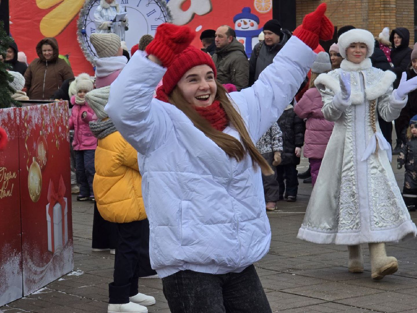 можайск, можайский муниципальный округ, подмосковье, дед мороз, дед мороз и снегурочка, новый год, встреча деда мороза, общество, праздник,