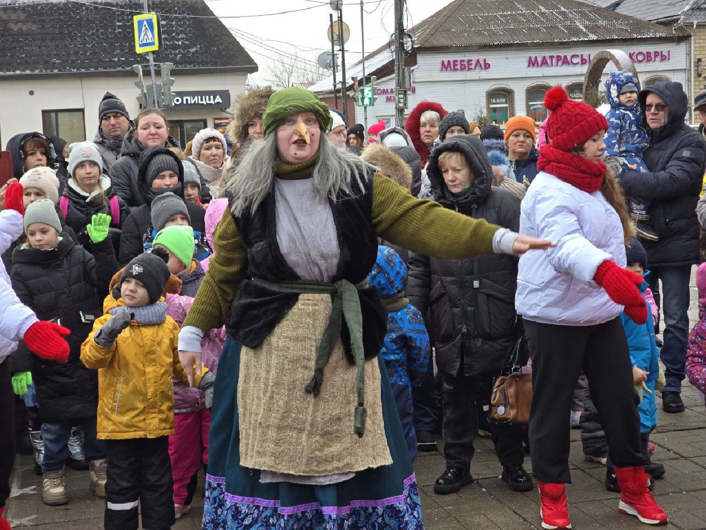 можайск, можайский муниципальный округ, подмосковье, дед мороз, дед мороз и снегурочка, новый год, встреча деда мороза, общество, праздник,