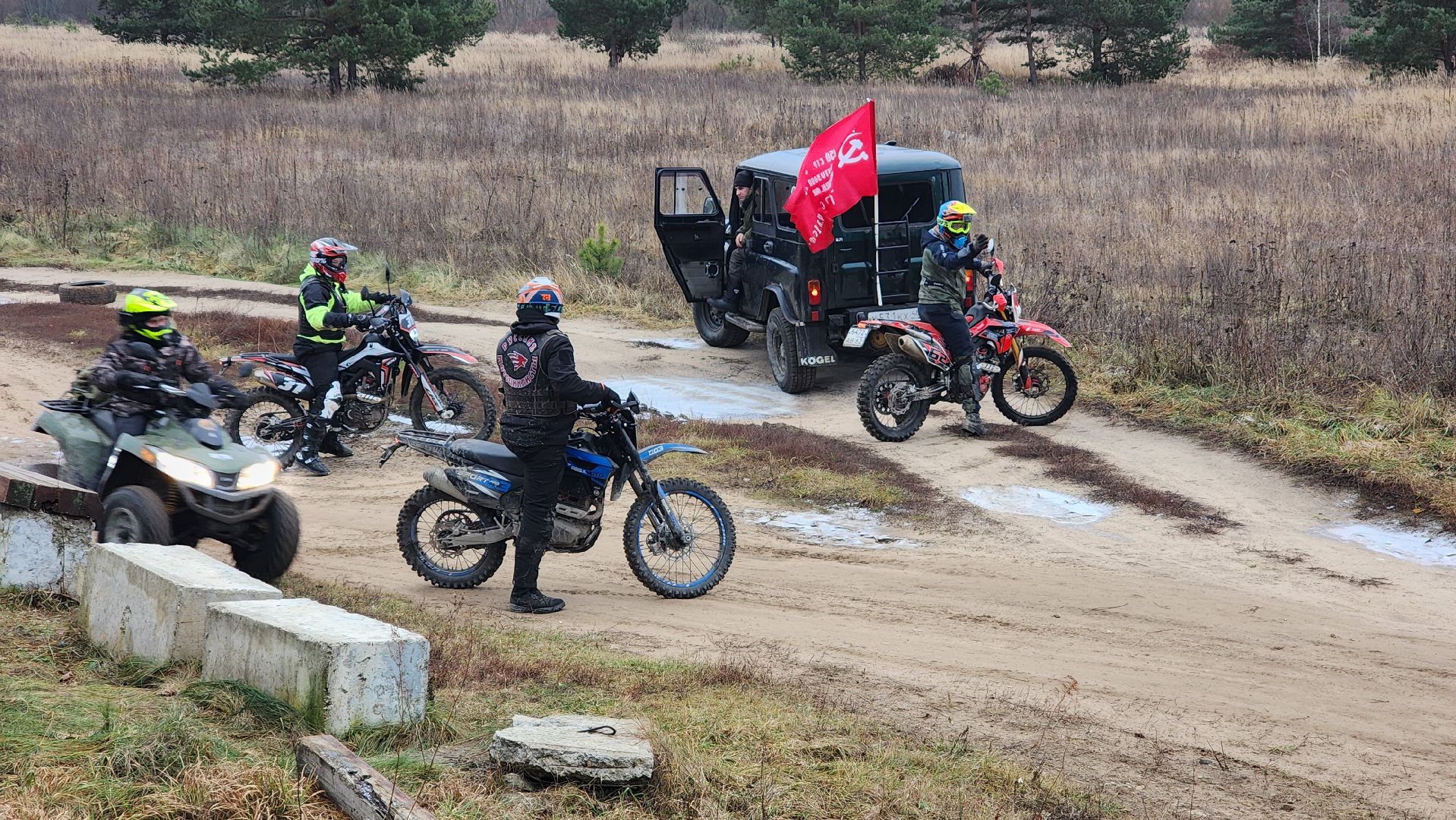 протвино, непокоренный рубеж, мотопробег,