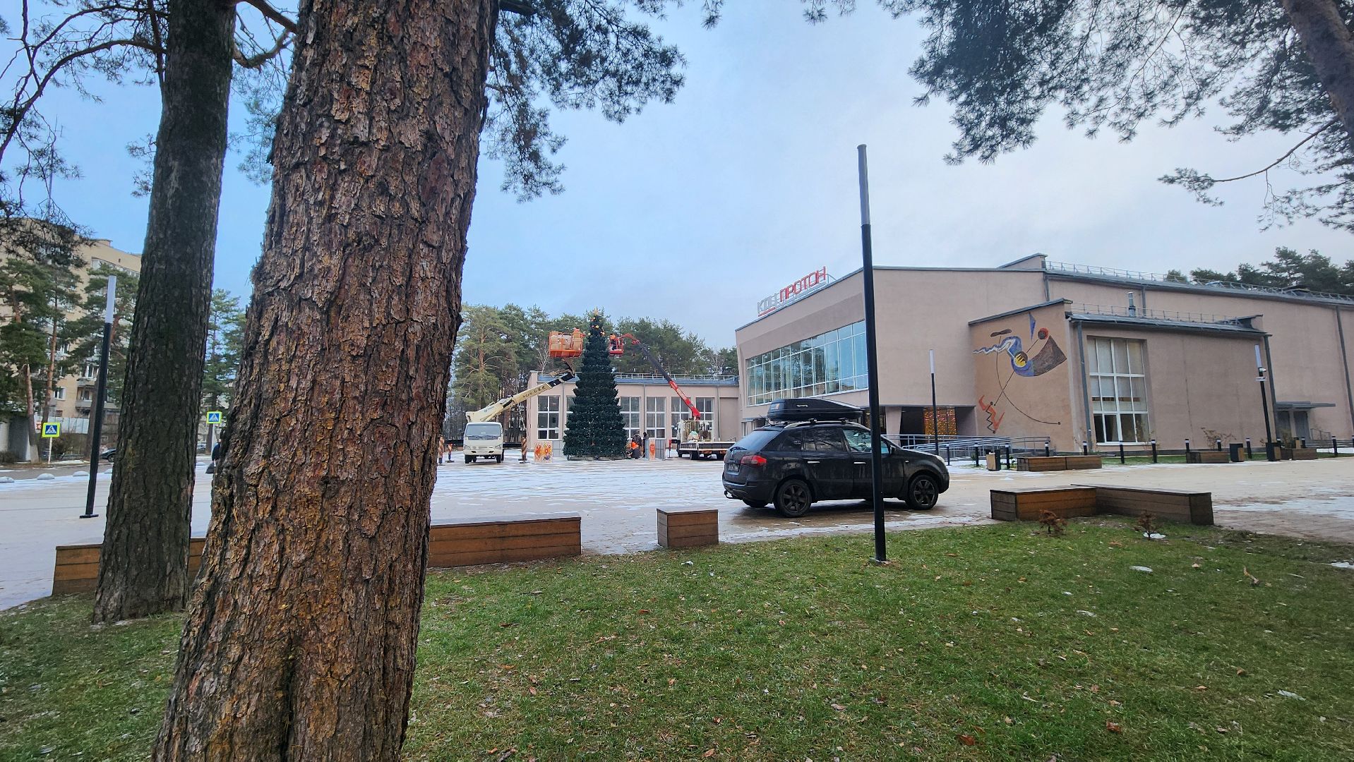 новогоднее оформление, новый год 2026, главная елка протвино,