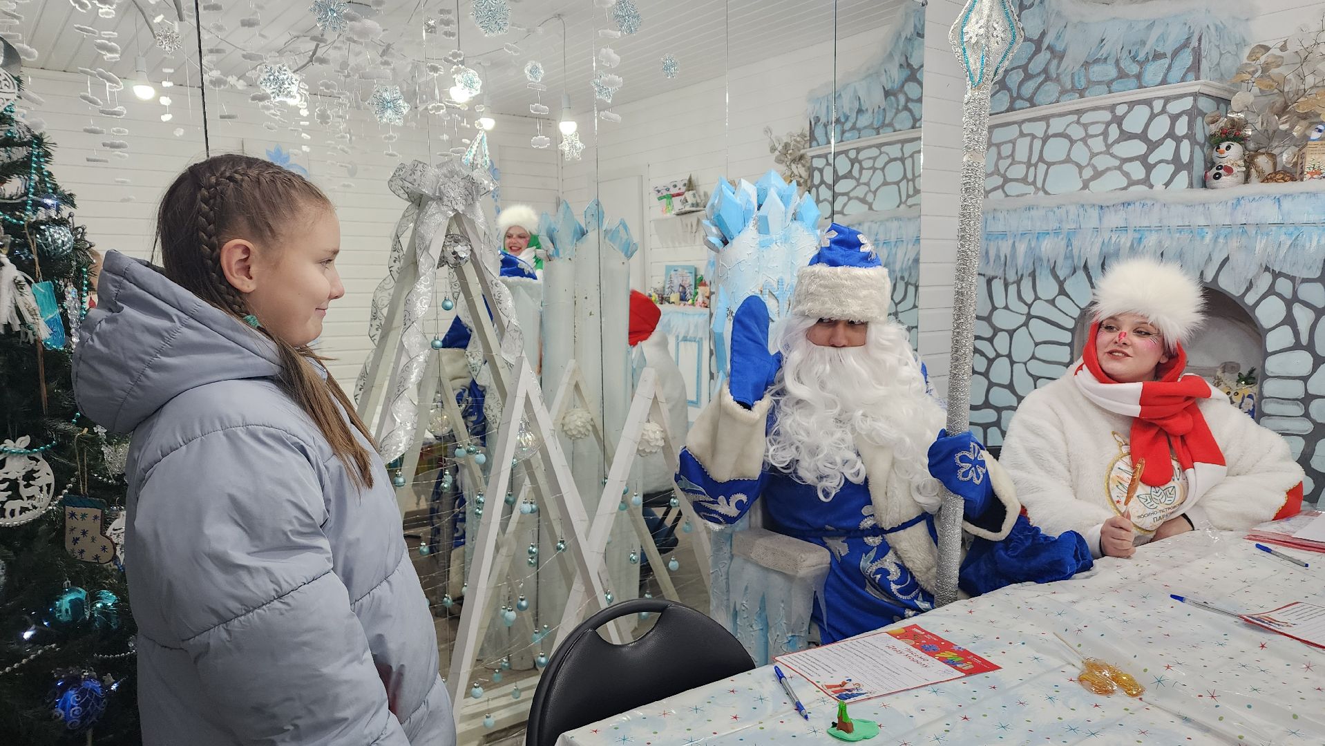 зима в подмосковье, парки подмосковья, дед мороз, лосино-петровский,