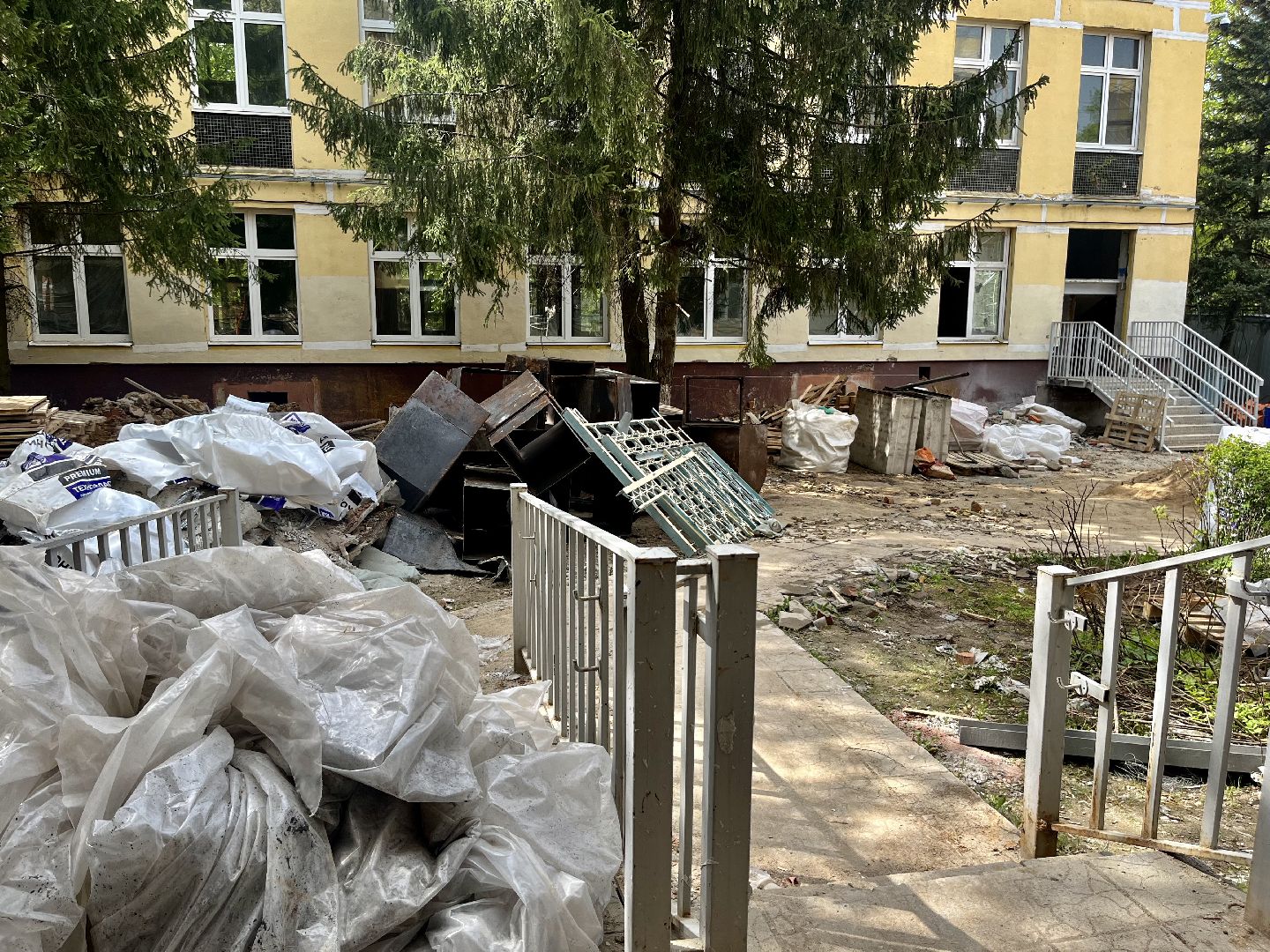 Наро-Фоминский городской округ, Селятино, школа, капитальный ремонт, перемены