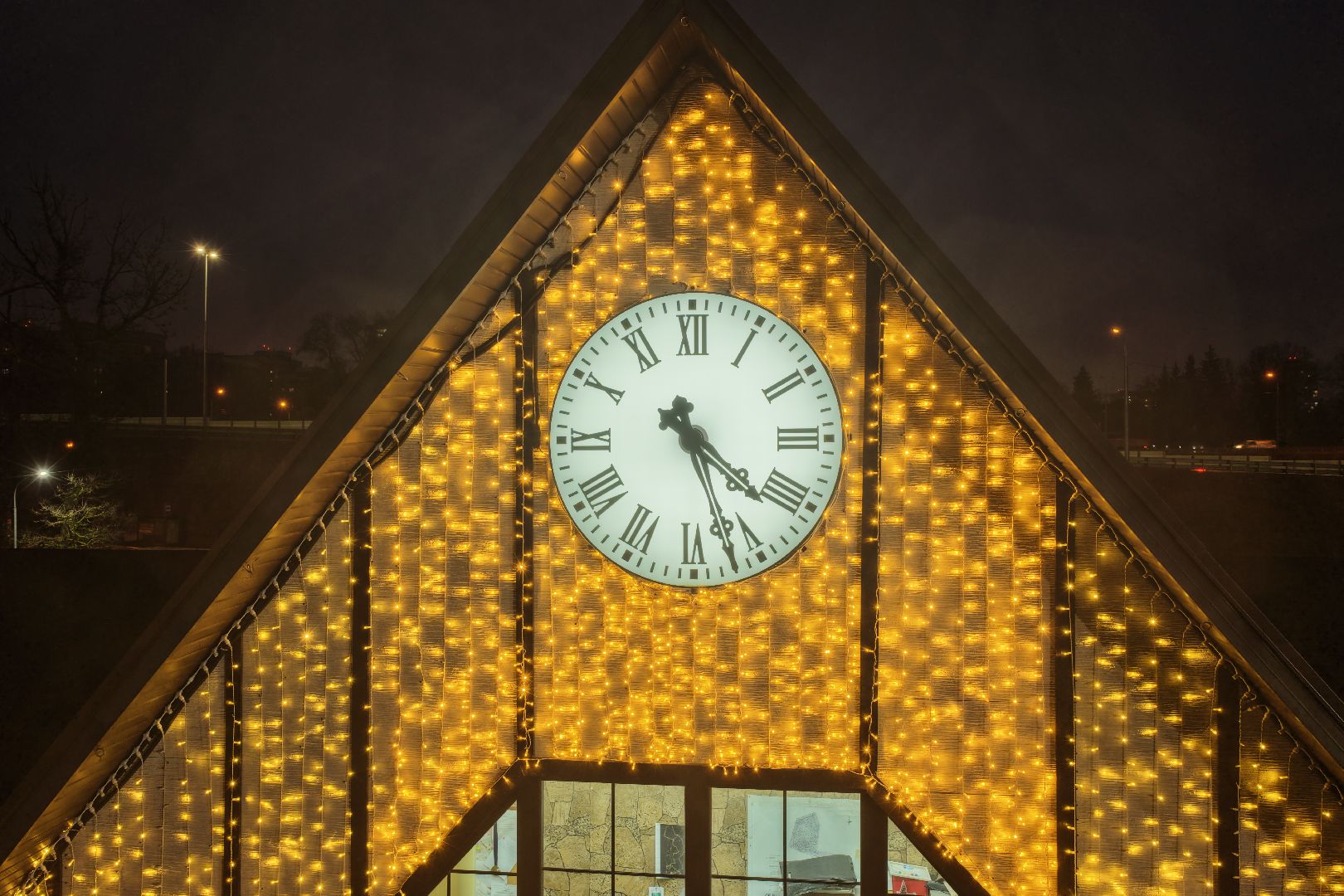 видео с коптера, парк лазутиной, новый год в подмосковье,