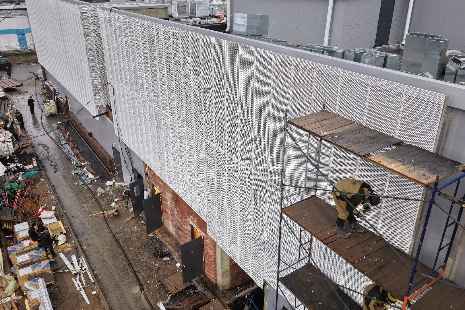 видео с коптера, акватермальный комплекс в одинцове,