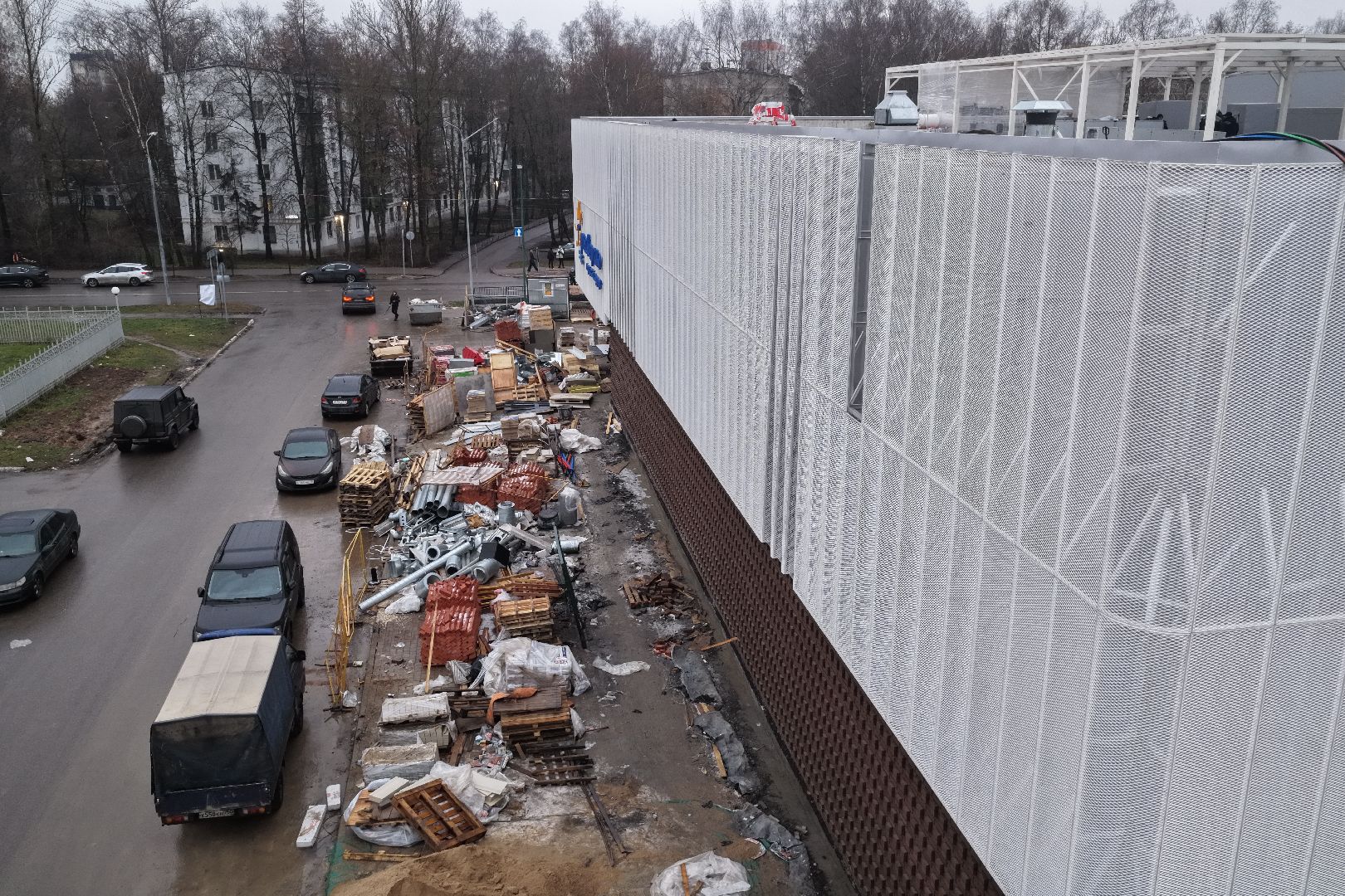 видео с коптера, акватермальный комплекс в одинцове,