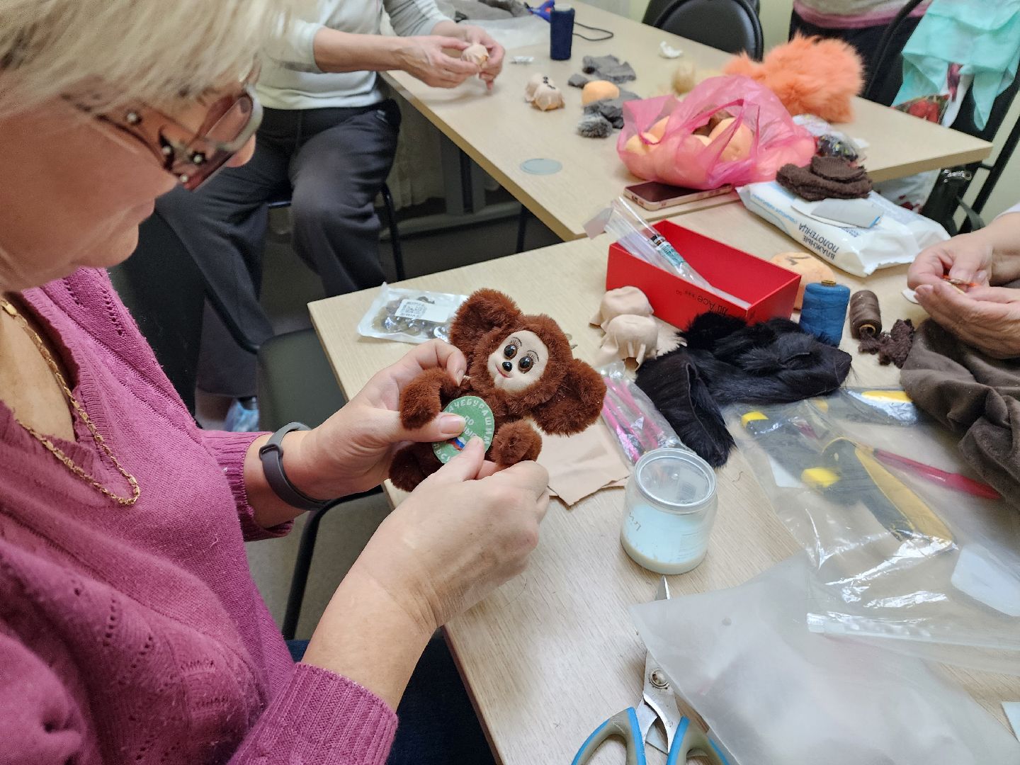 городской округ пушкинский, активное долголетие, красноармейск, чебурашка для сво,
