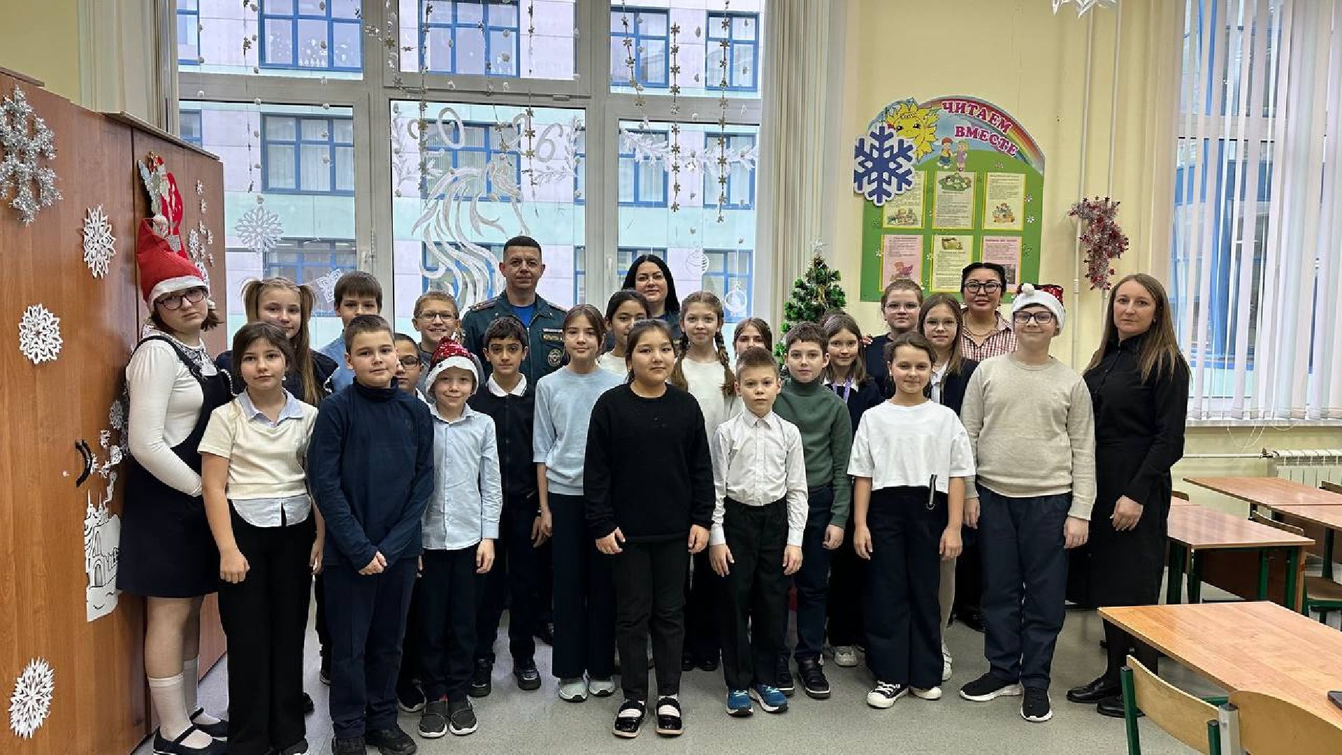 мчс, новый год,  безопасная зима, домодедово,