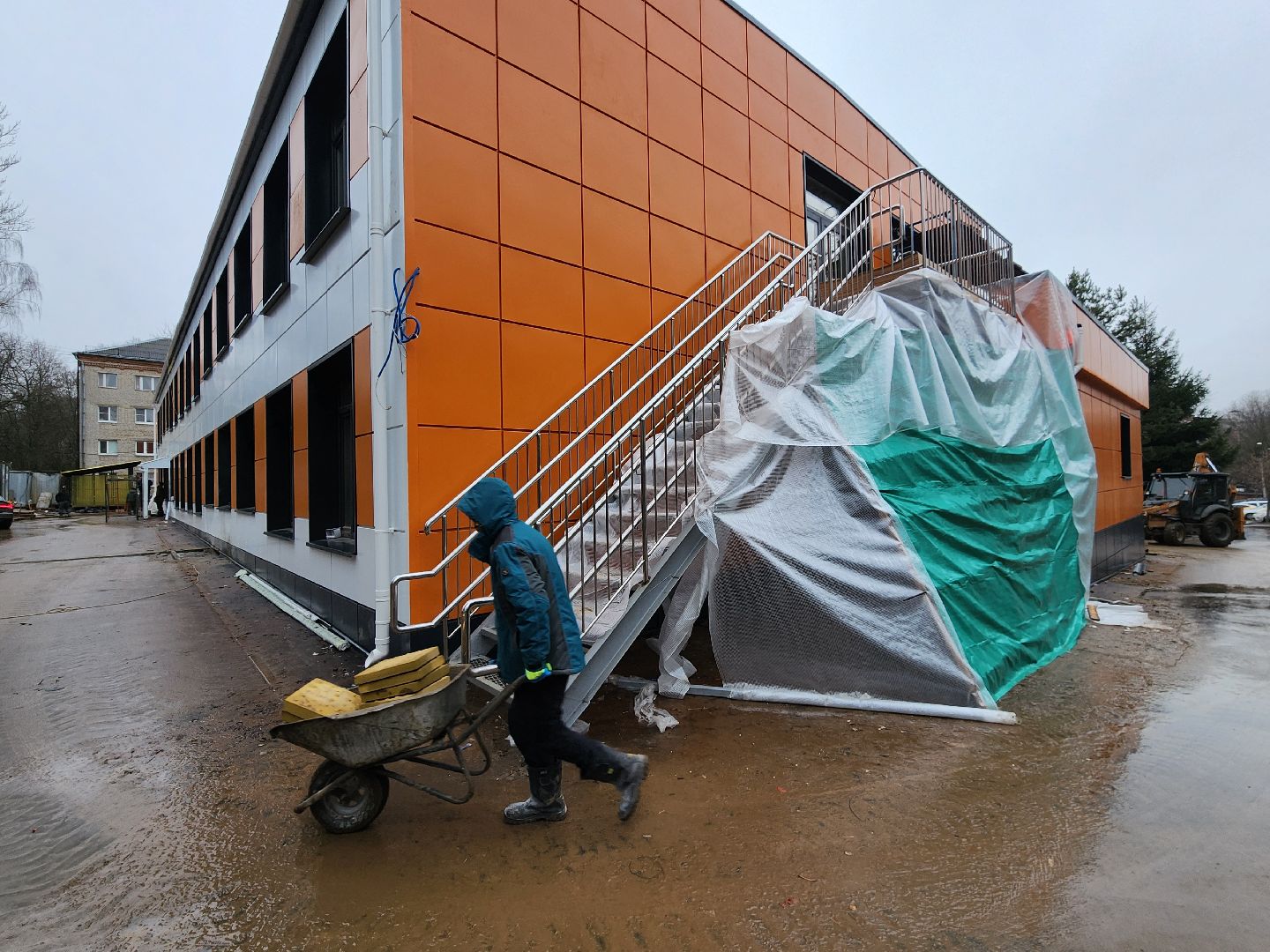 чехов,детский сад, дошкольное отделение, лицей 4,  капитальный ремонт, капремонт здания, благоустройство территории, новые павильоны, теневые навесы, беседки, детские площадки, игровые зоны, качели горки карусели, мини-футбол, пешеходные дорожки, столбы освещения, проходы и проезды, входные группы, госпрограмма московской области, капремонт социальных объектов,