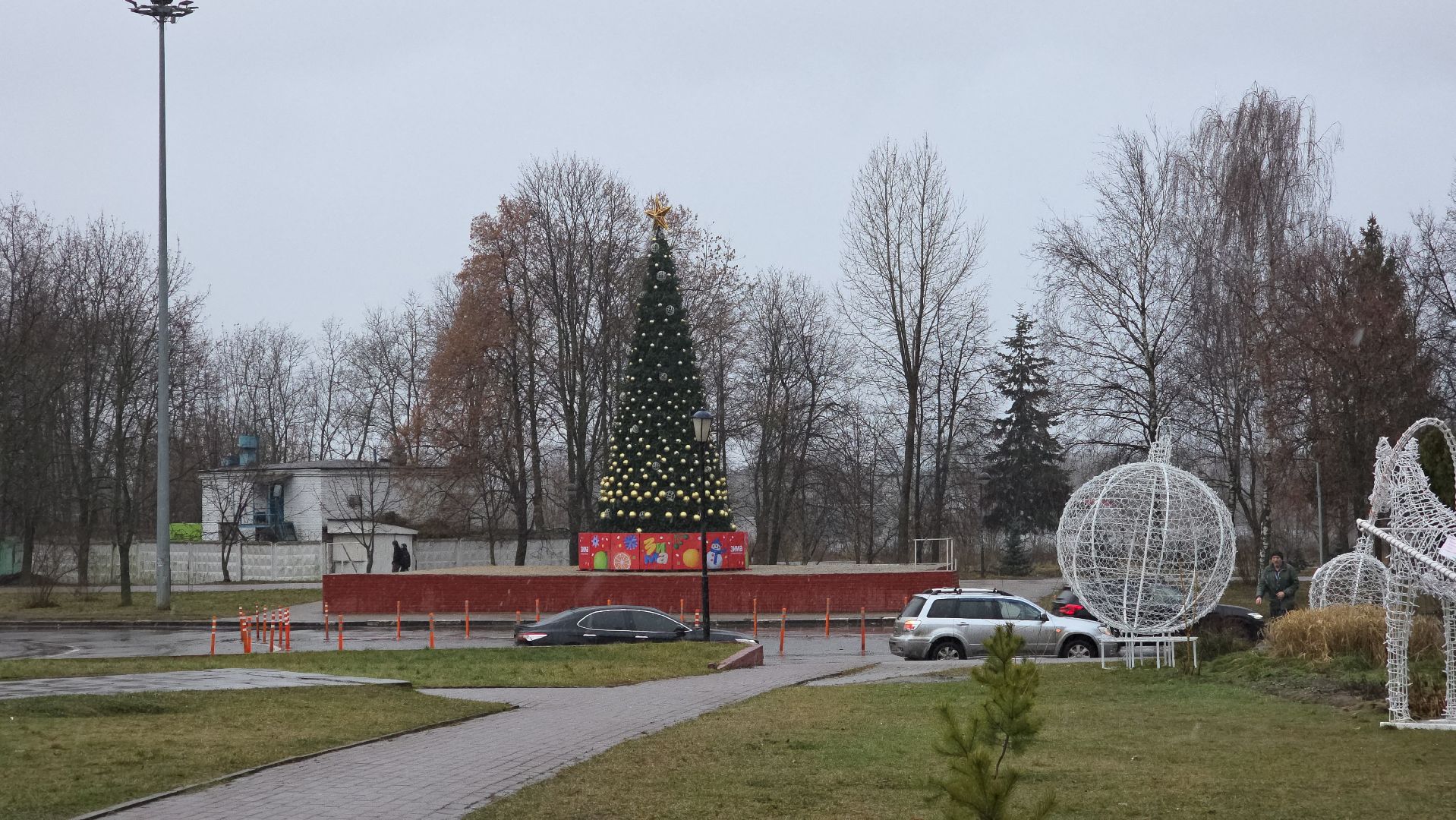 зимавподмосковье, елка, новый год, украшения,