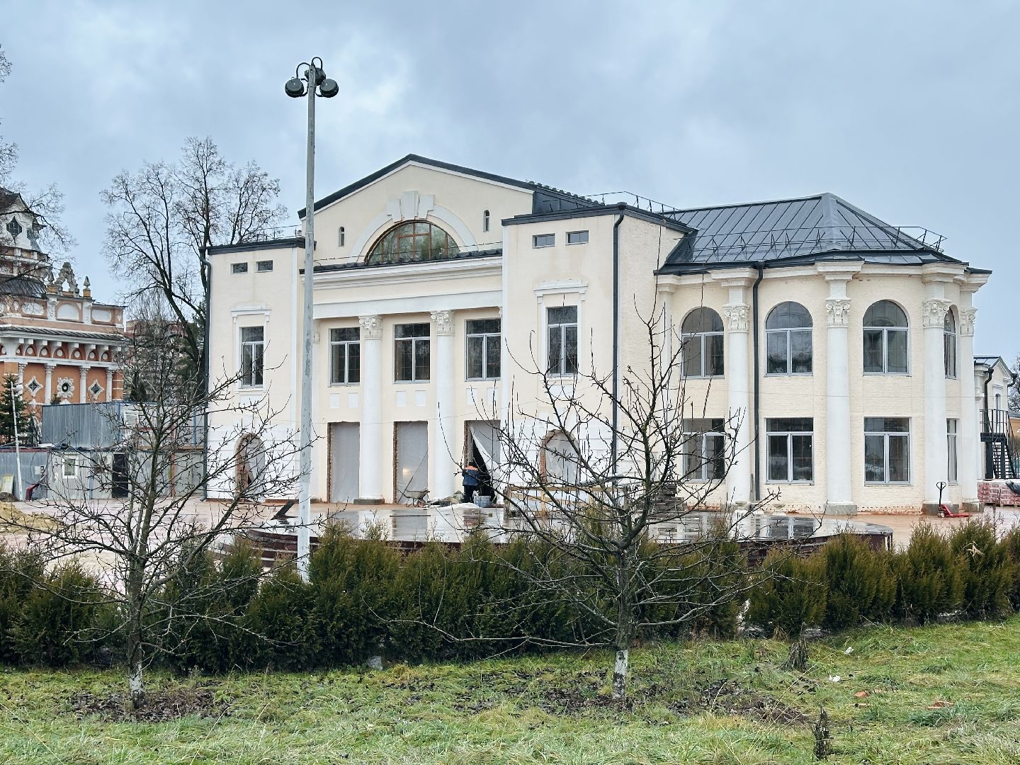 строительство, капитальный ремонт дворца культуры,  пушкинский городской округ, ивантеевка,