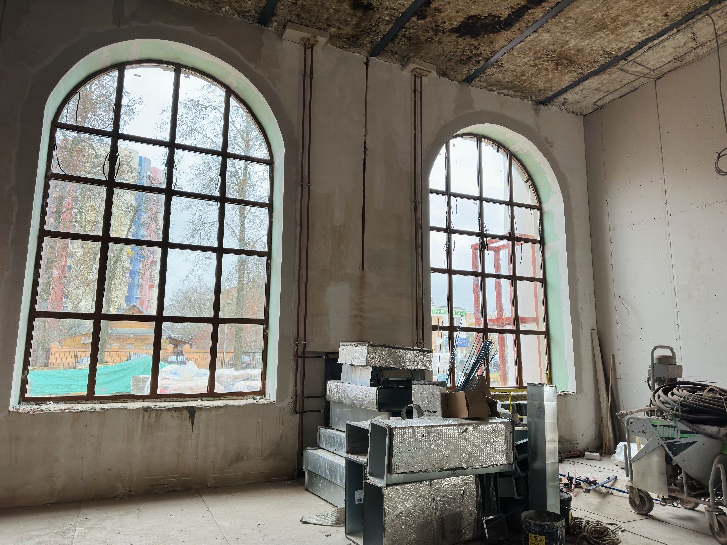 строительство, капитальный ремонт дворца культуры,  пушкинский городской округ, ивантеевка,