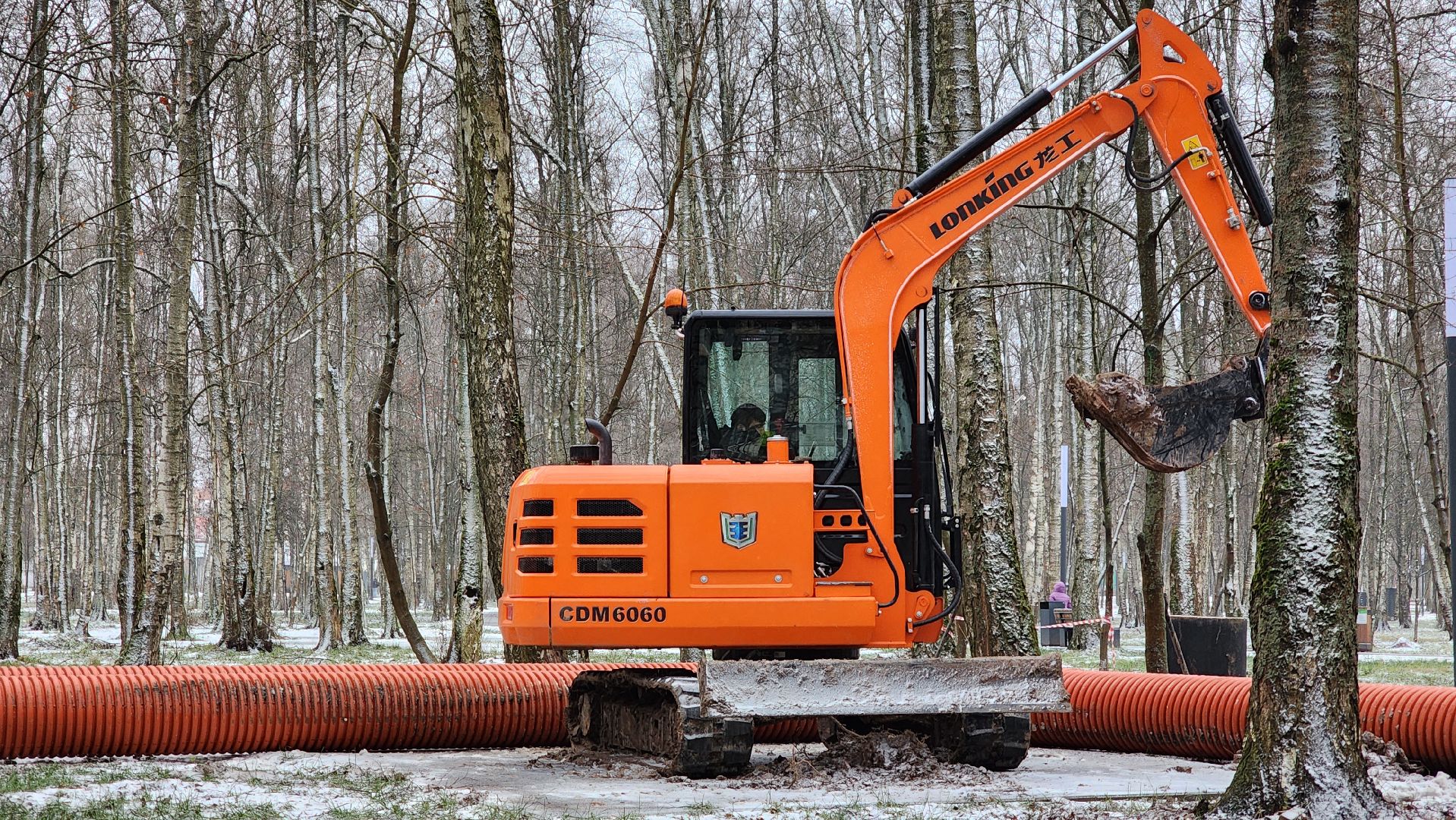 дренажная система, водоотведение, Лобня ,