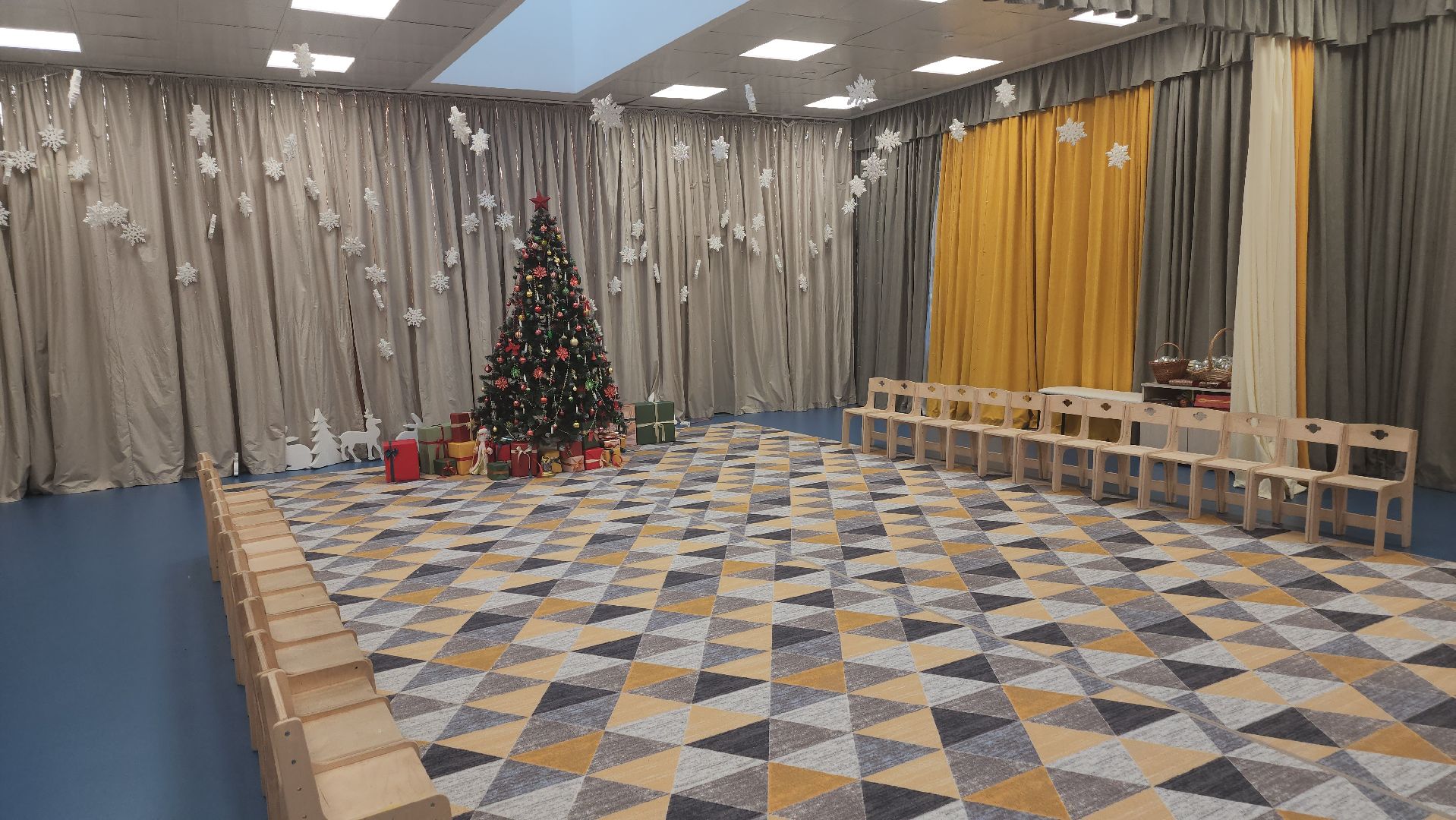 долгопрудный, жк бригантина, детский сад, строительство, наливной пол,