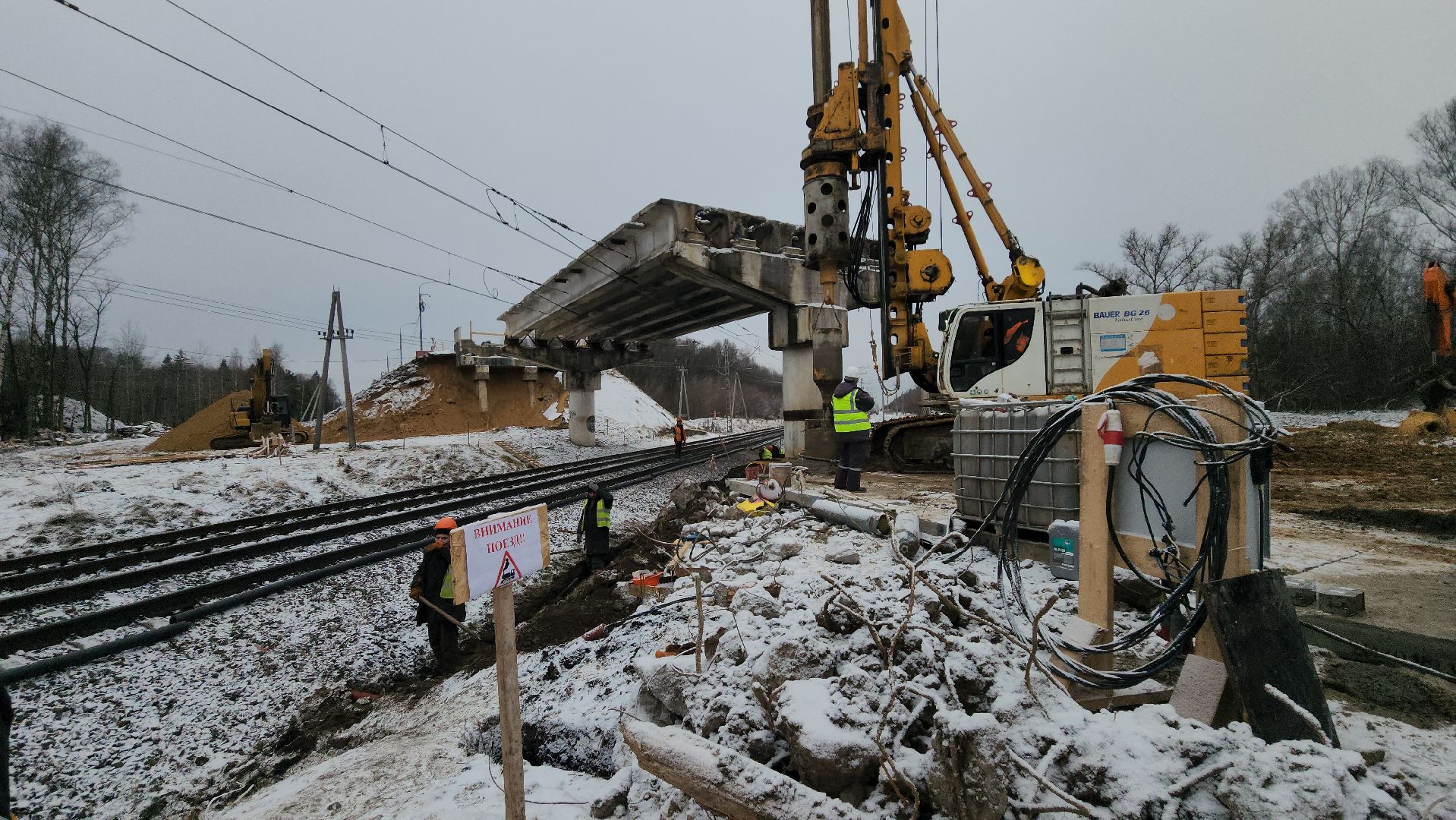 серпухов, старосимферопольское шоссе, строительство путепровода в серпухове,