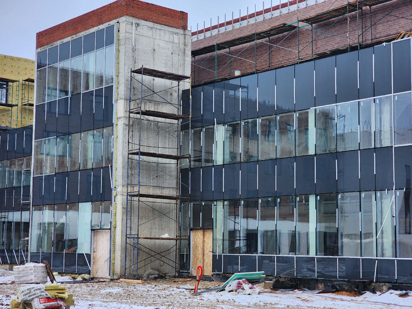 Подольск , Строительство , школа 16,