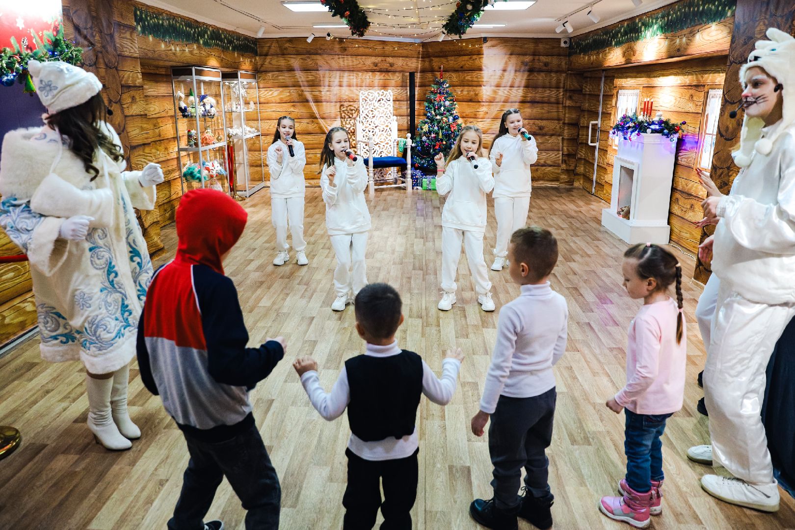 дед мороз, прааздник, дети,