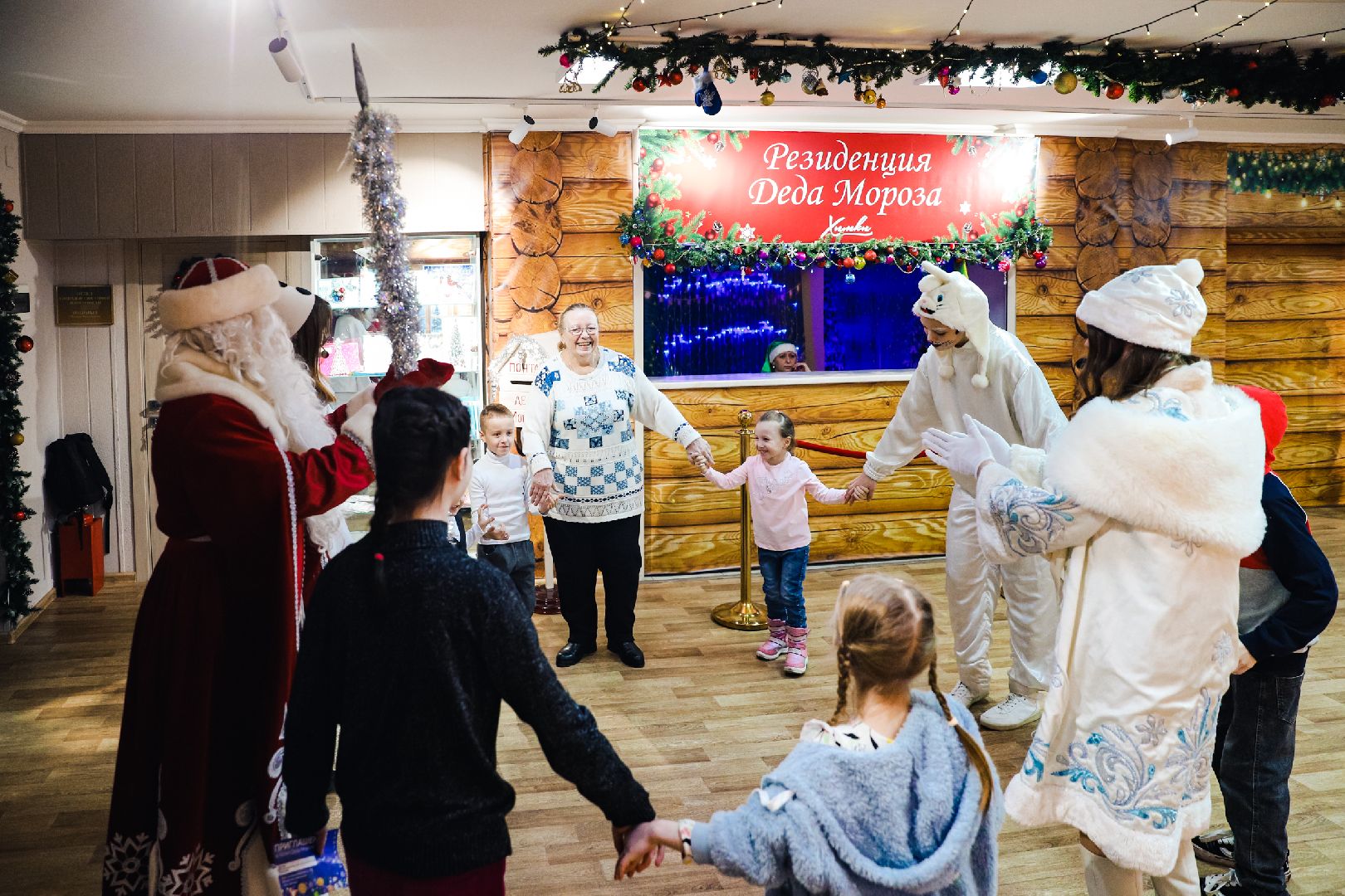 дед мороз, прааздник, дети,