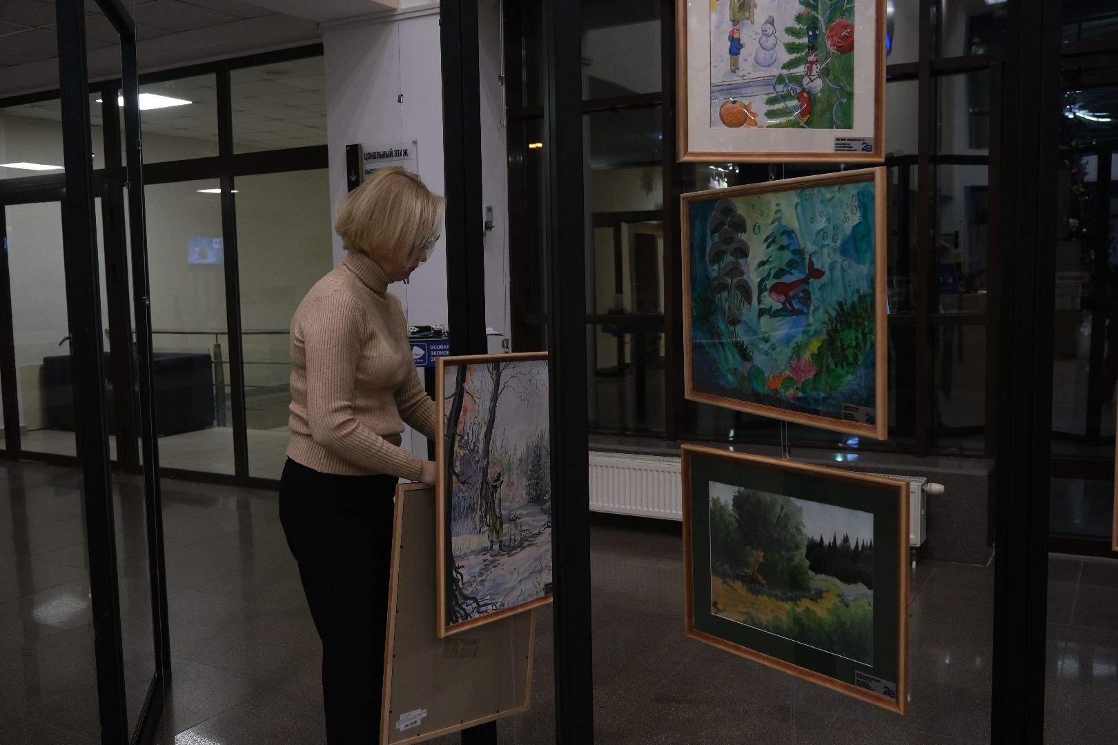 Дубна, ОЭЗДубна, выставкаживописи,