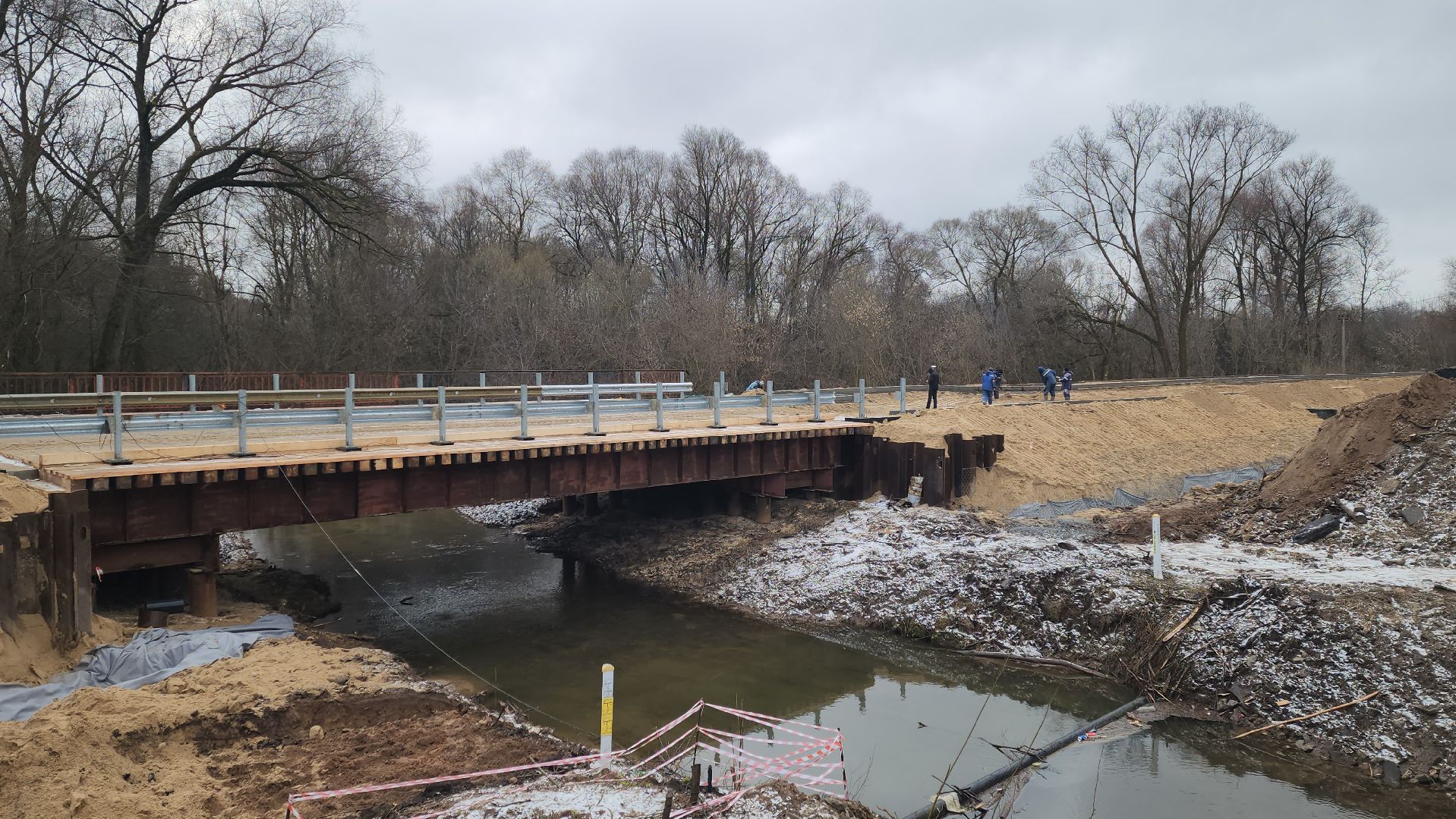 серпухов, река речма, строительство моста в серпухове, мост в деревне бутурлино,