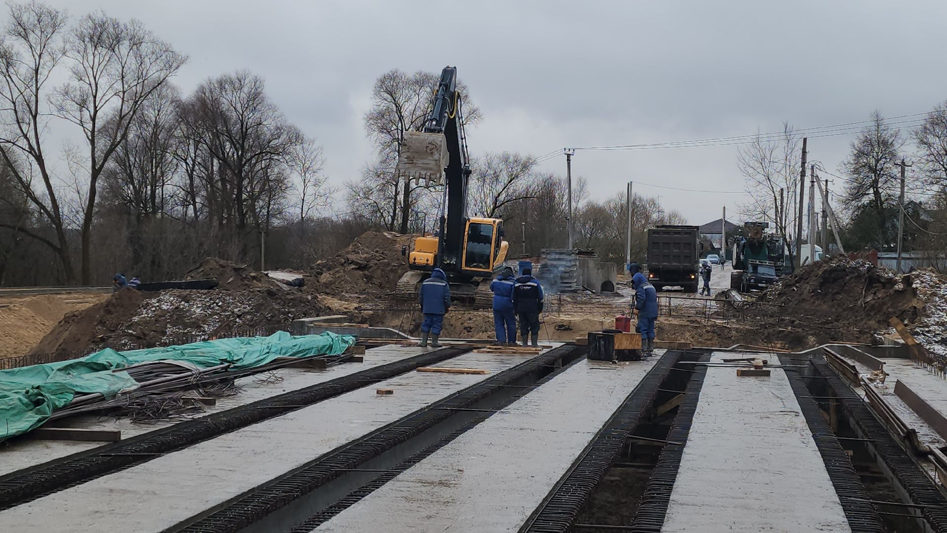 серпухов, река речма, строительство моста в серпухове, мост в деревне бутурлино,