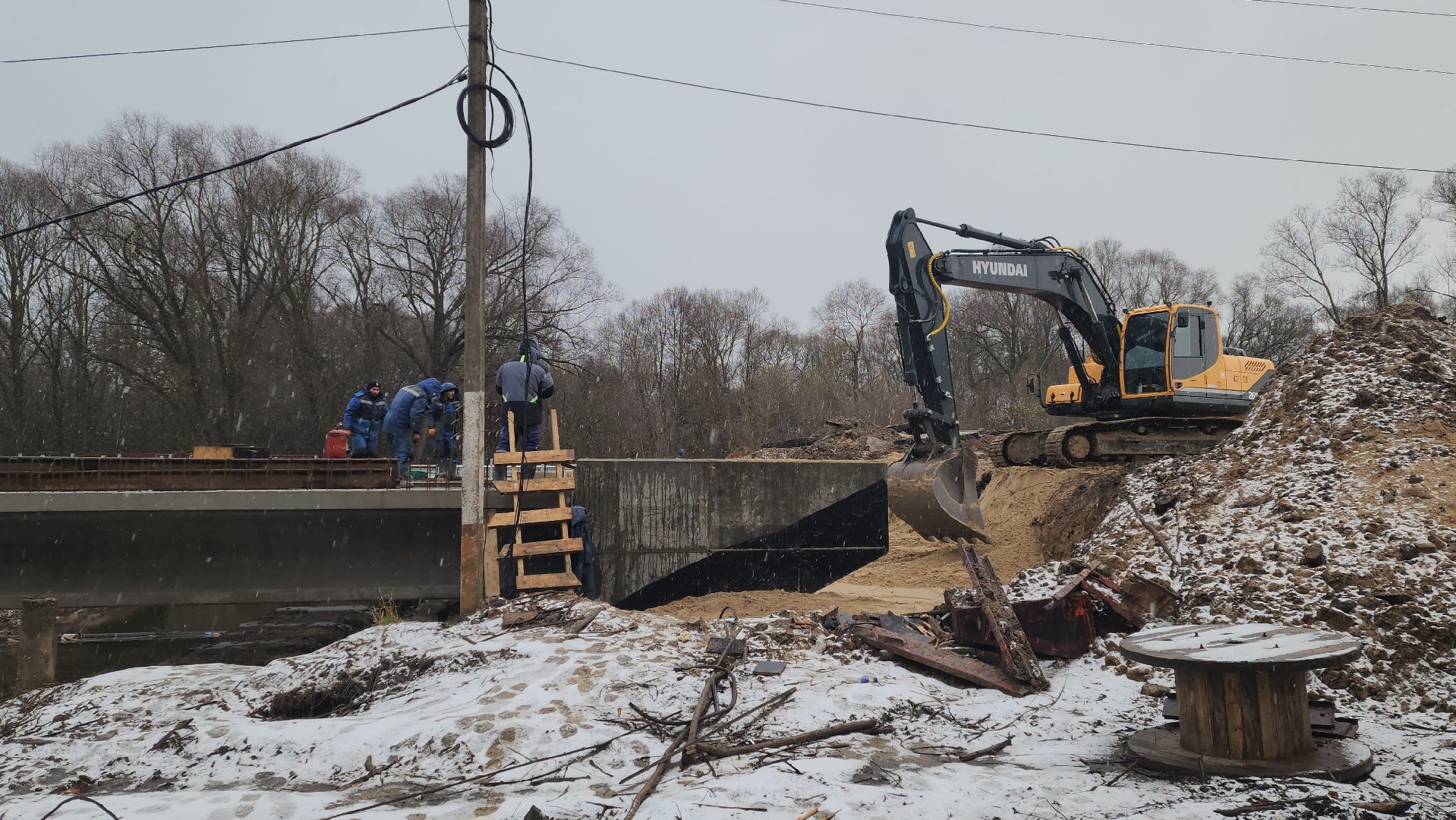 серпухов, река речма, строительство моста в серпухове, мост в деревне бутурлино,