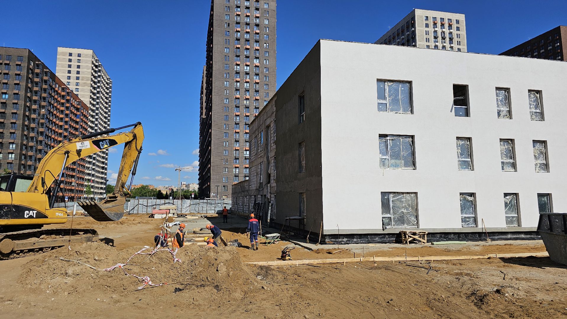 строительство, детский сад, Котельники