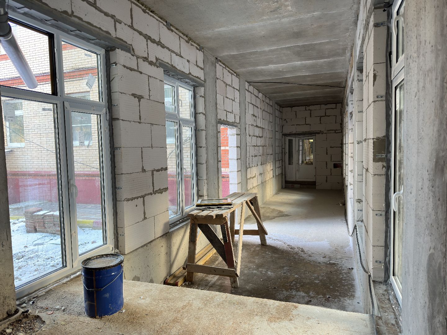 строительство, Пристройка , детский сад звездочка, пушкинский городской округ, пушкино,