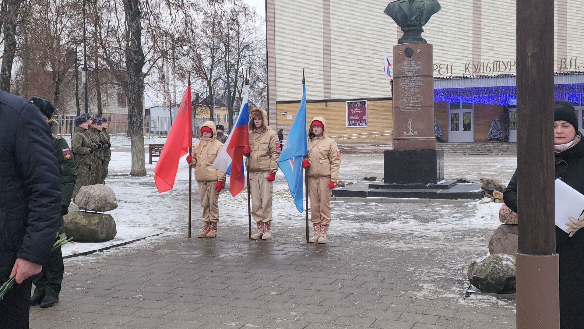 Зарайск, Открытие памятников погибшим в СВО, Новые памятники на аллее славы ДК Леонова, герои сво,
