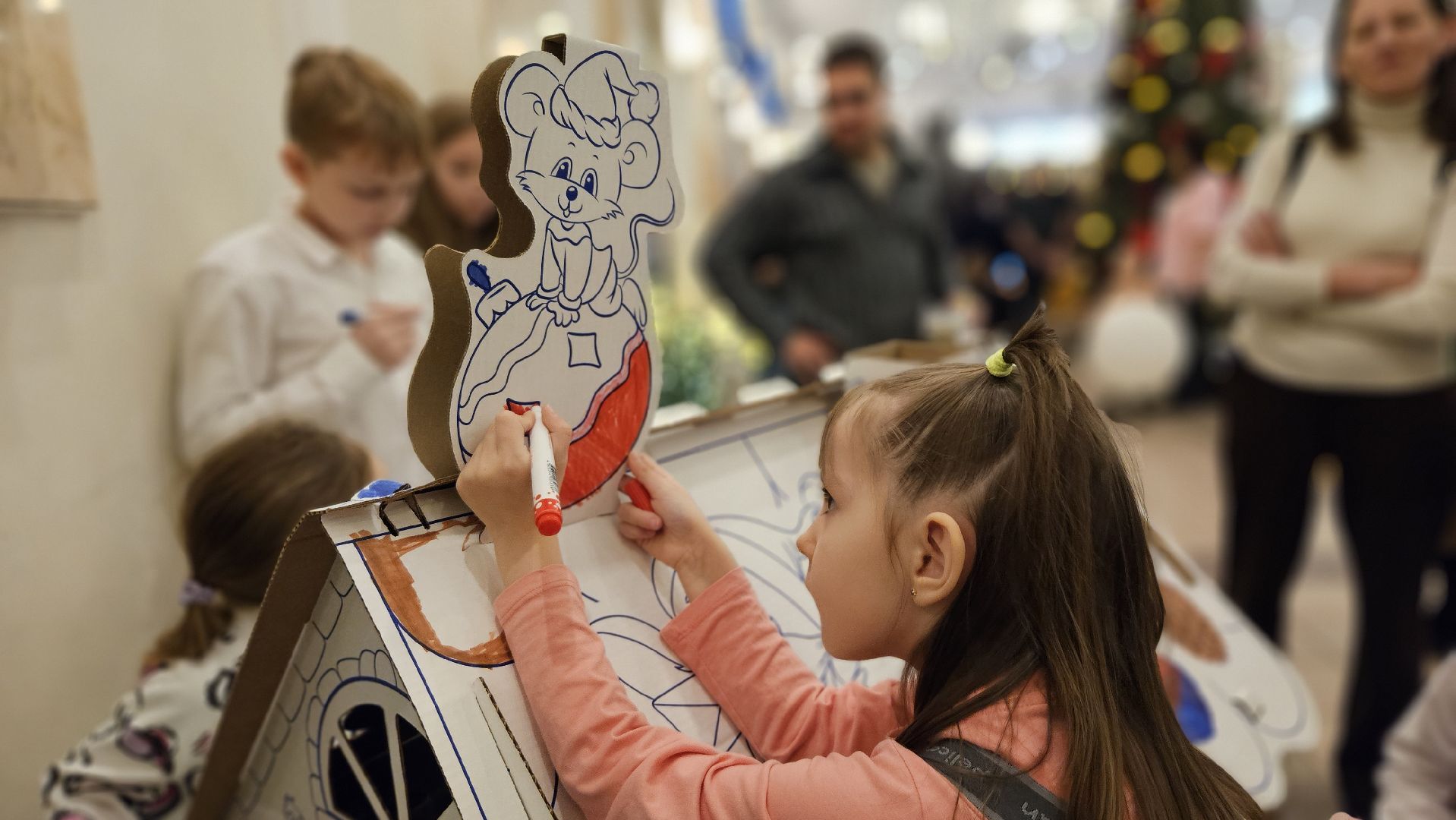 долгопрудный, елка главы, елка главы округа, сво,  дети, дети участников сво, новый год,дк вперед, новогодний праздник для детей,