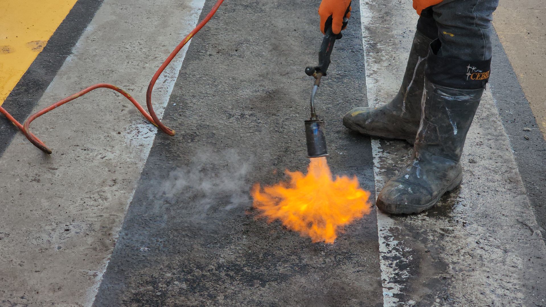 разметка дороги, дорожная разметка, лобня,