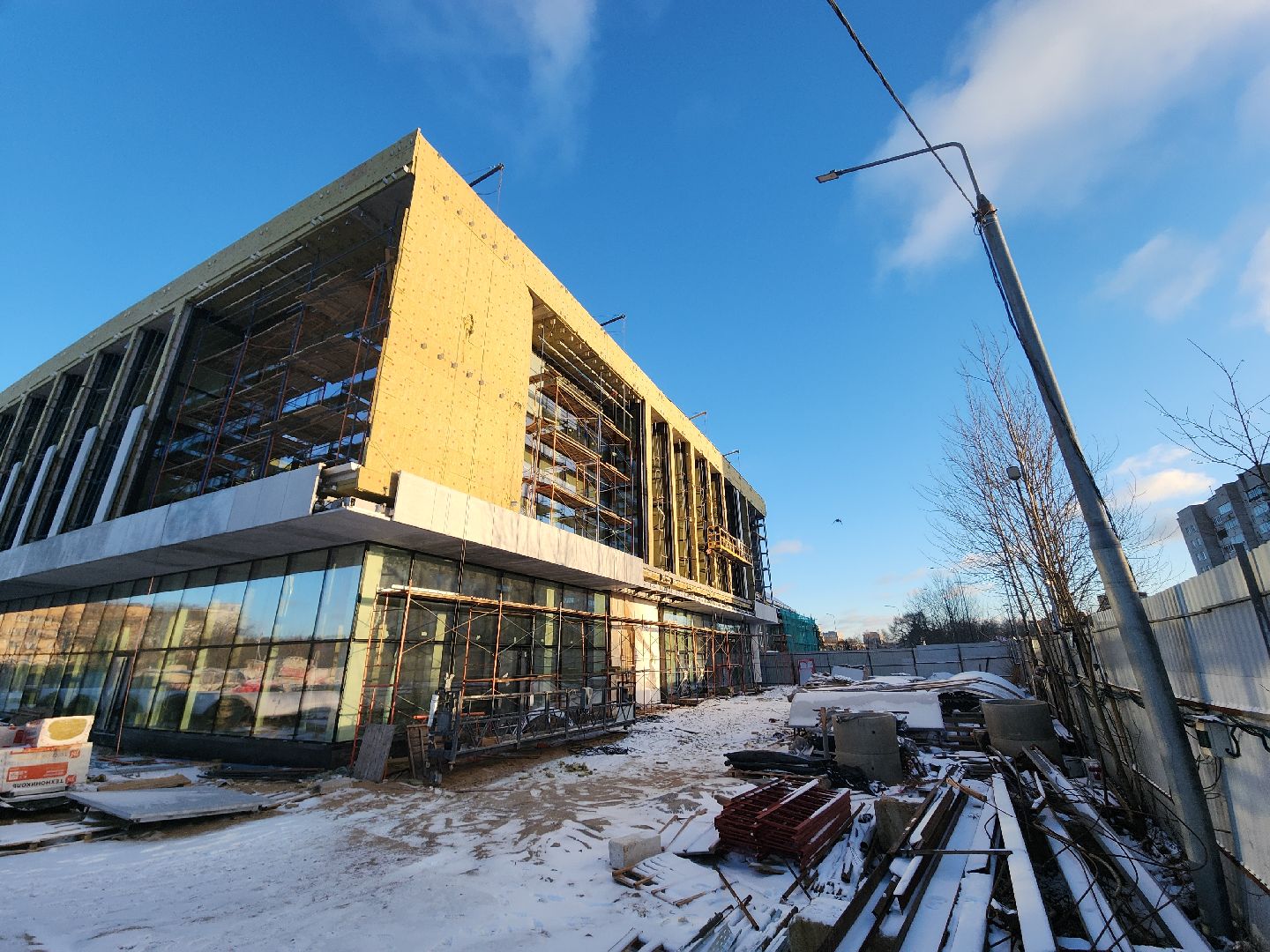 Черноголовка, культурный центр ландау, Строительство,