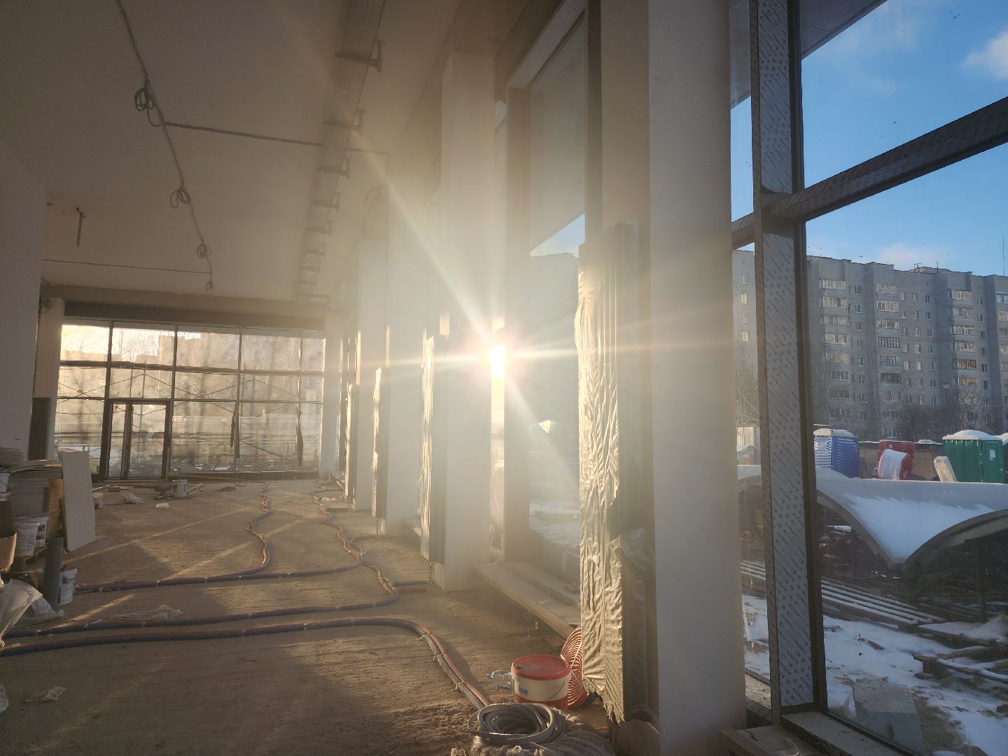 Черноголовка, культурный центр ландау, Строительство,