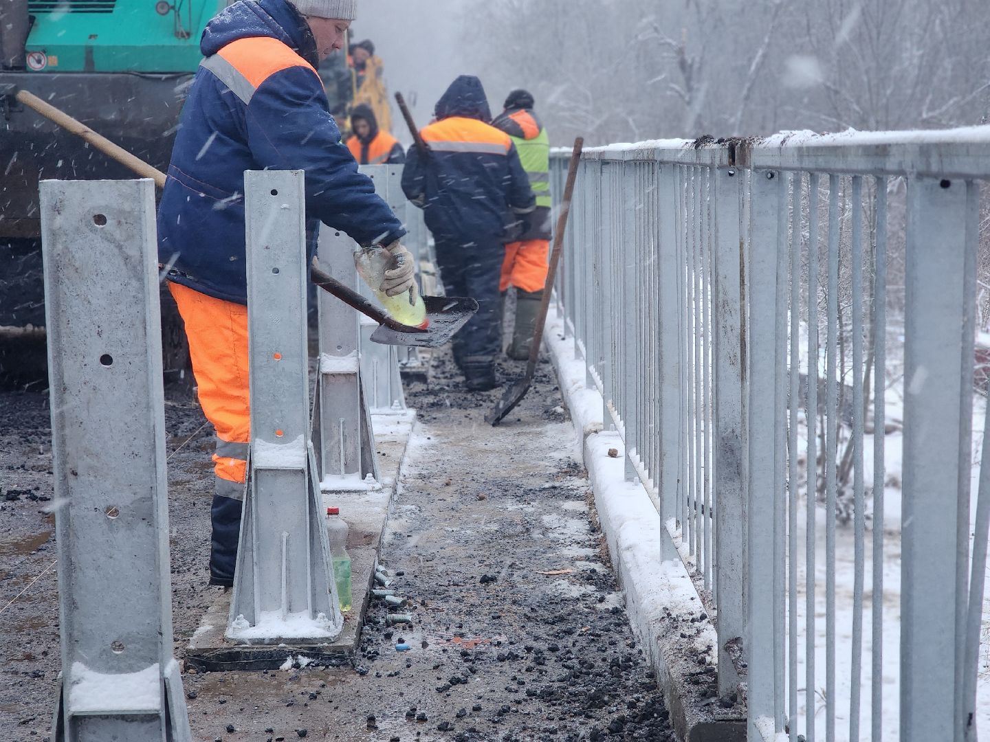 сергиев посад, сергиево-посадский городской округ, дороги, торгашино, новоселки, власово,река сухмань, ремонт моста,