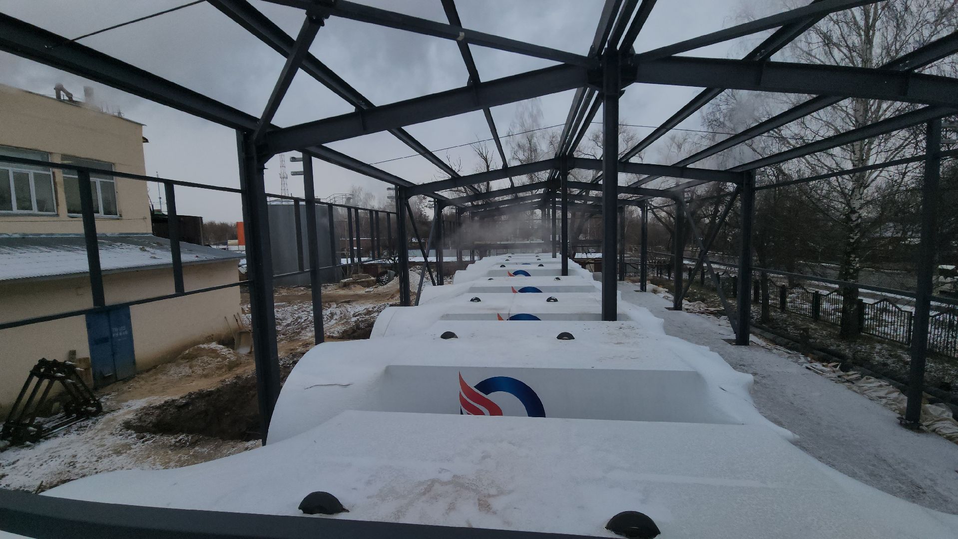 Зарайск, строительство новой котельной в зарайске, Строительство,