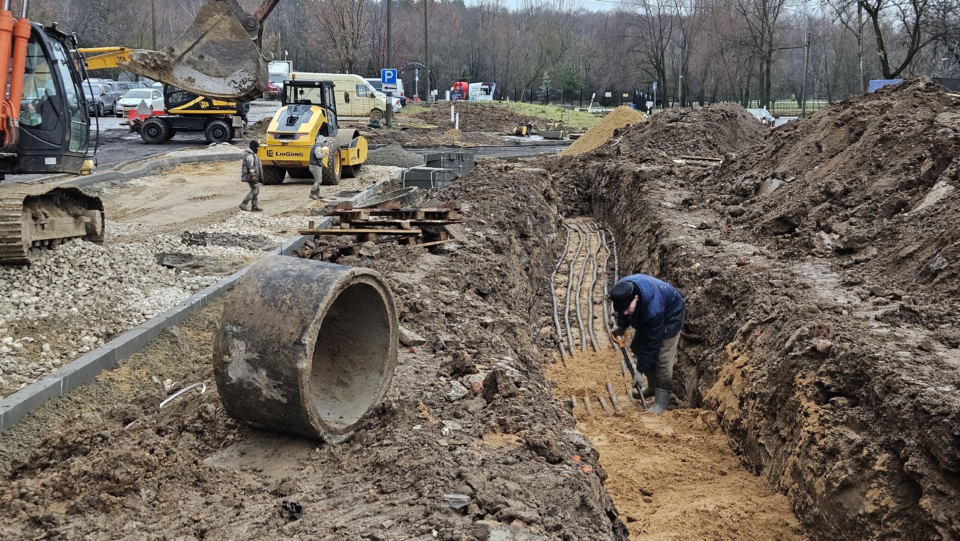 долгопрудный, улица молодежная, фонари, освещение, новое освещение, уличные фонари,