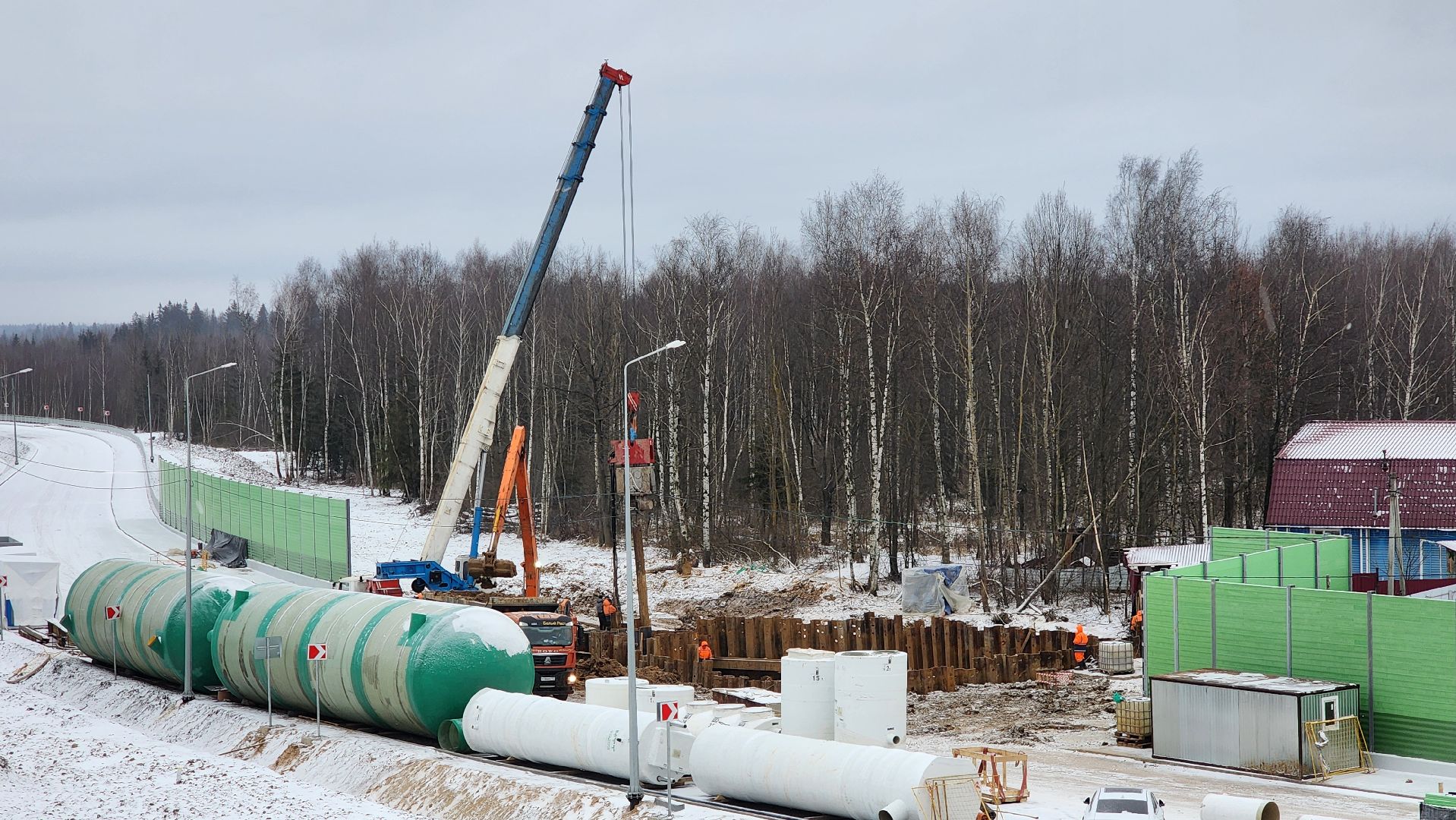 Северный подъезд к Лобне , Лобня, дорога,