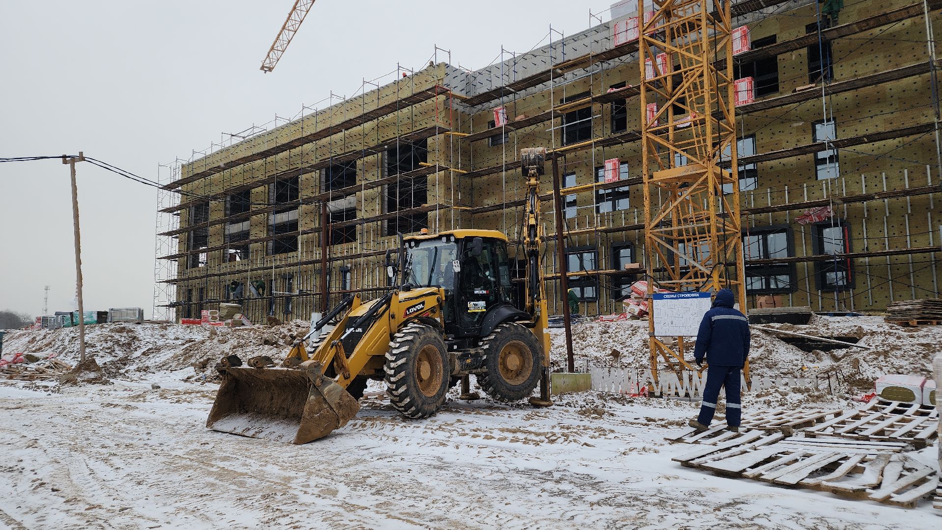 строительство, школа, лосино-петровский,