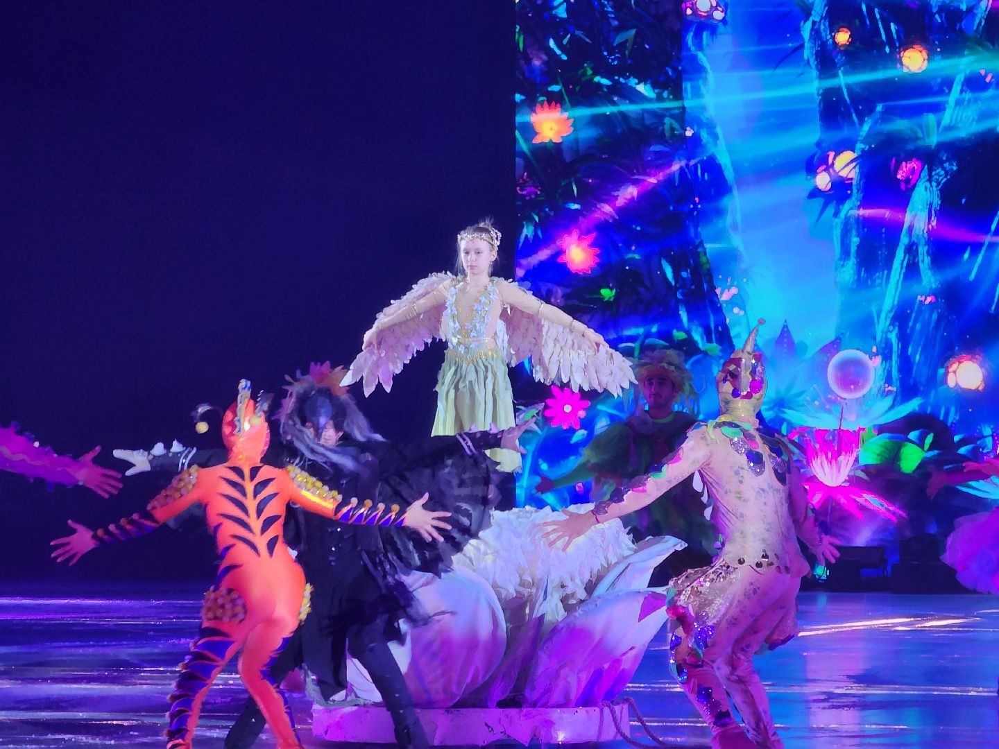 подольск, губернаторская елка, ледовое шоу,