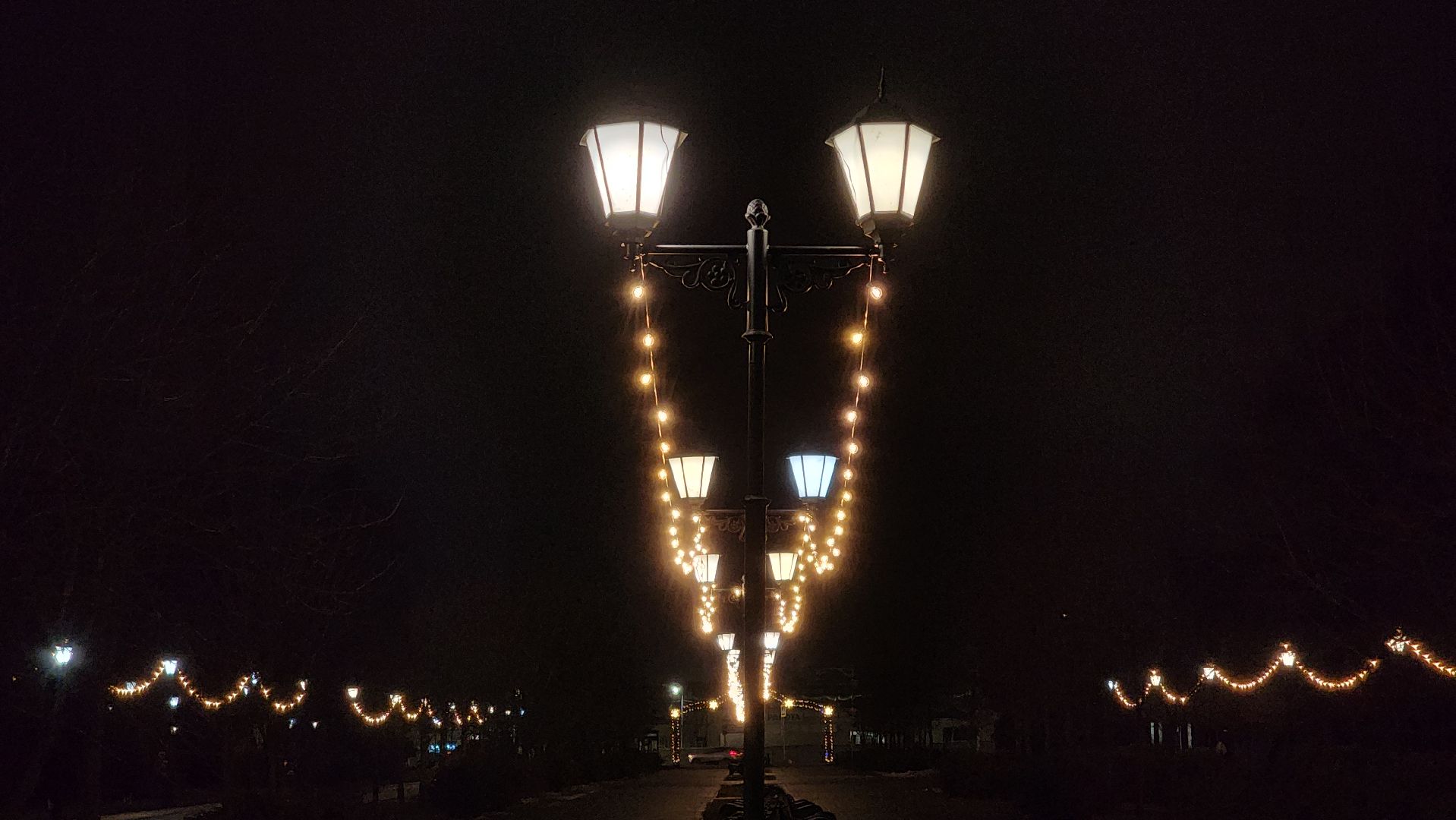 благоустройство, новый год, праздник, новогодняя иллюминация, лосино-петровский,