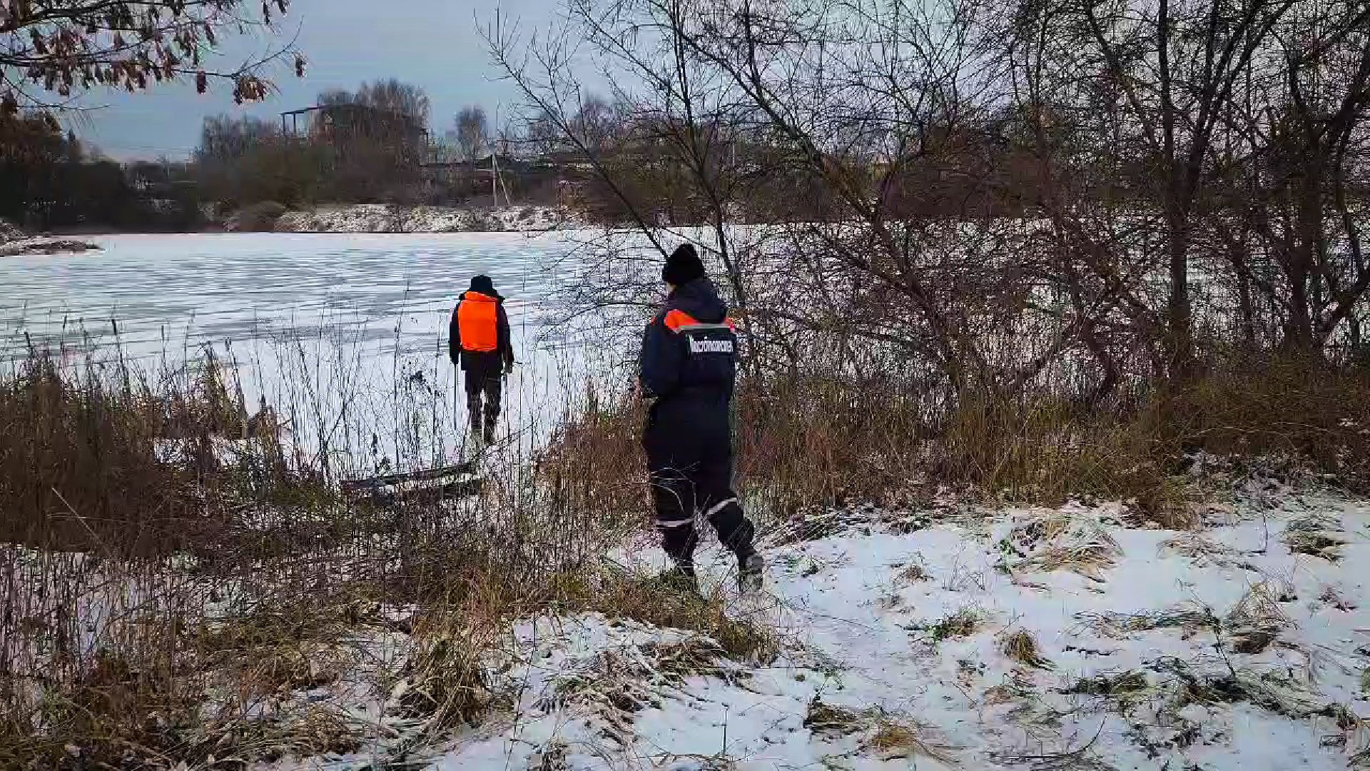 бронницы, мособлпожспас, тонкий лед,