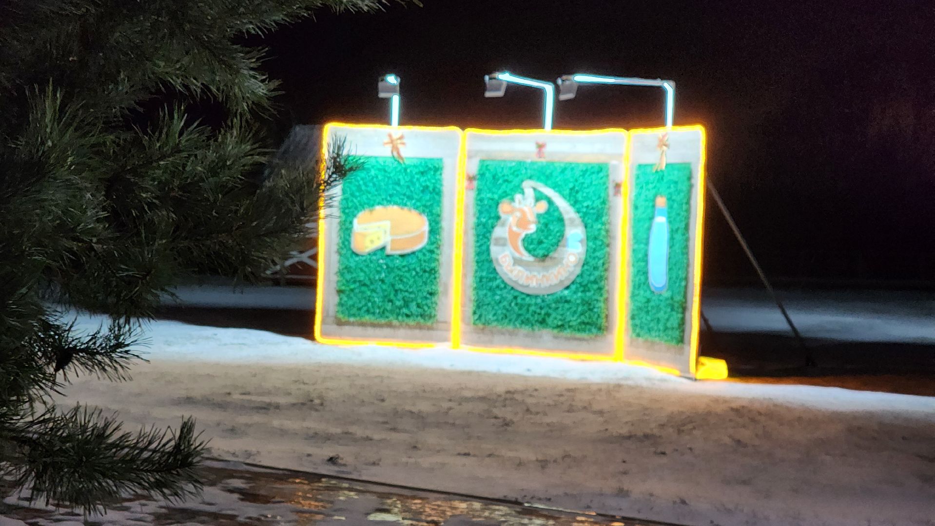 Луховицы , Былинкино, Новый год с Даринкой,