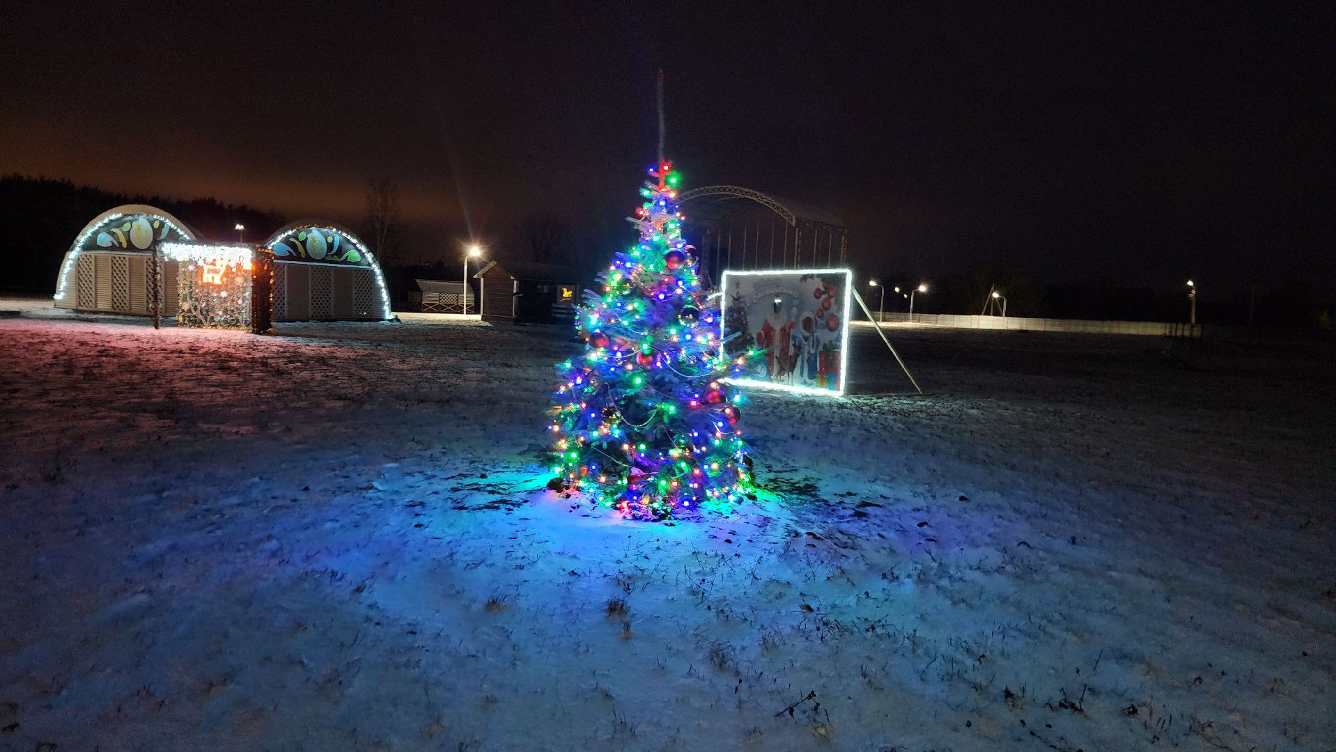 Луховицы , Былинкино, Новый год с Даринкой,